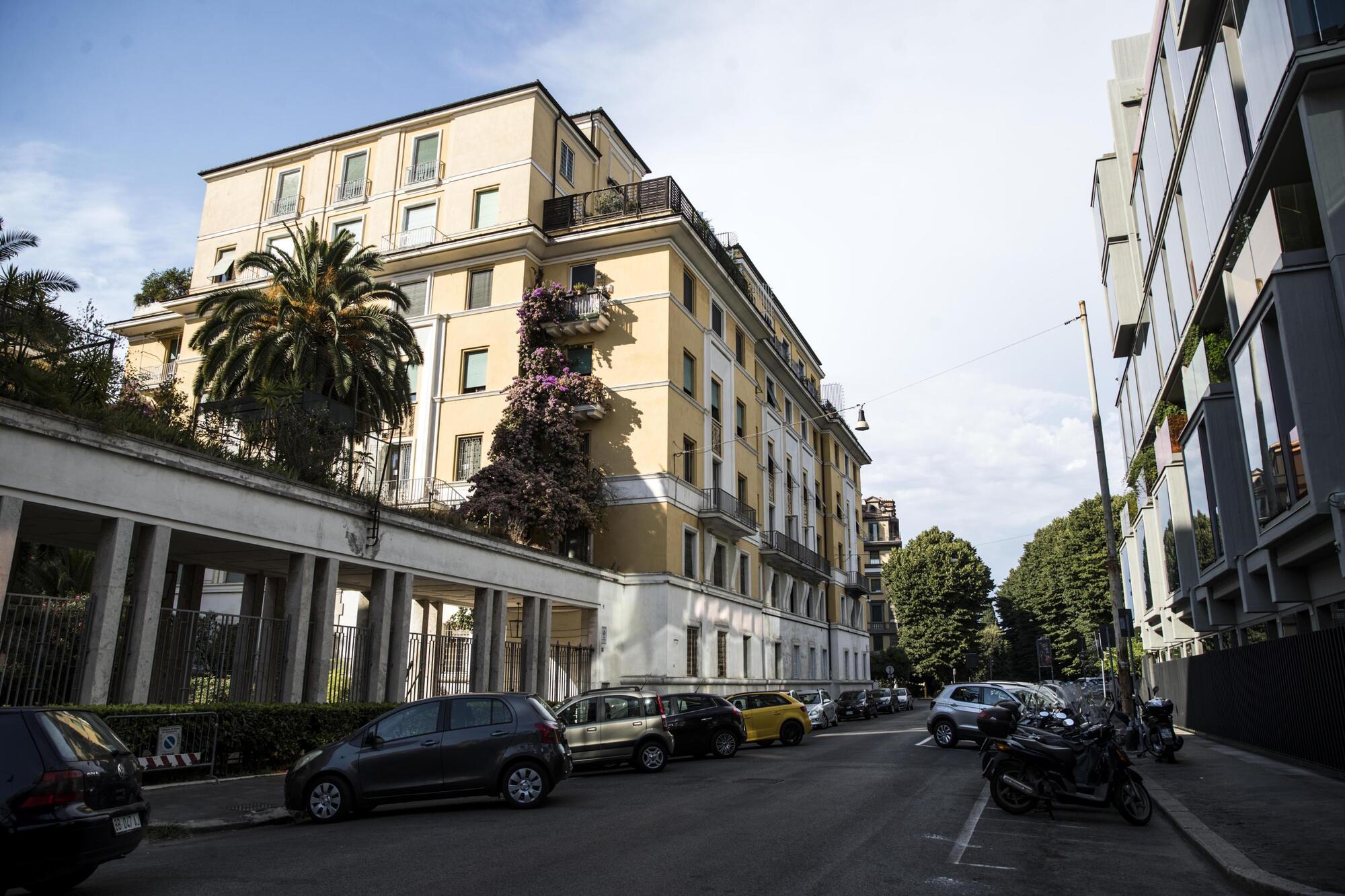 Via Poma a Roma, dove è stata uccisa Simonetta Cesaroni