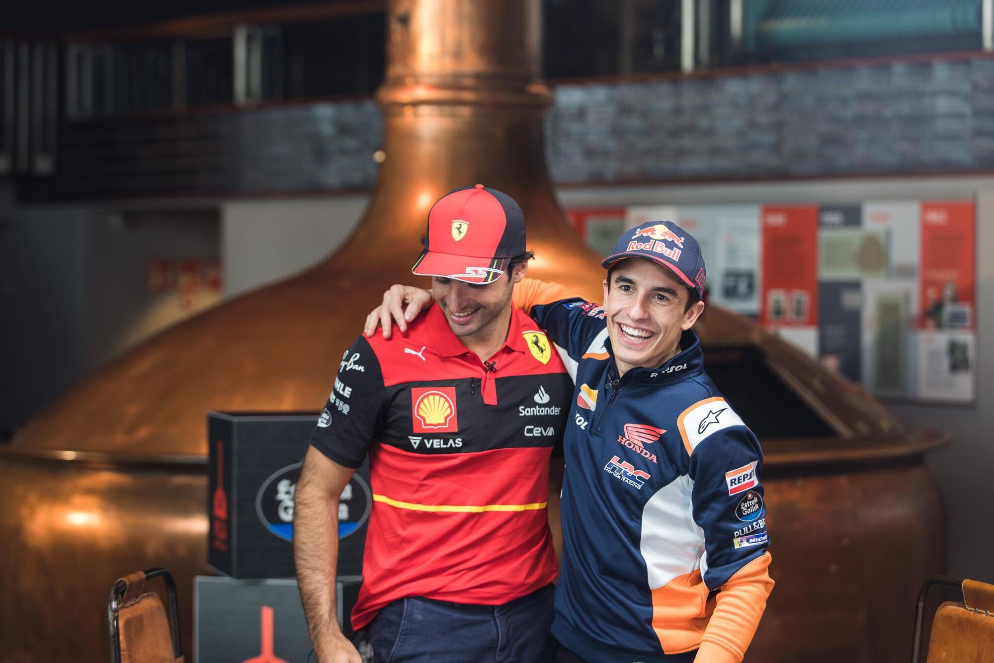 Carlos Sainz Marc Marquez