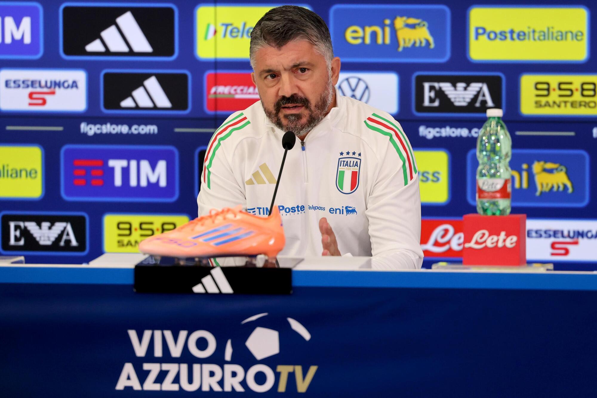Il ct azzurro Gennaro Gattuso