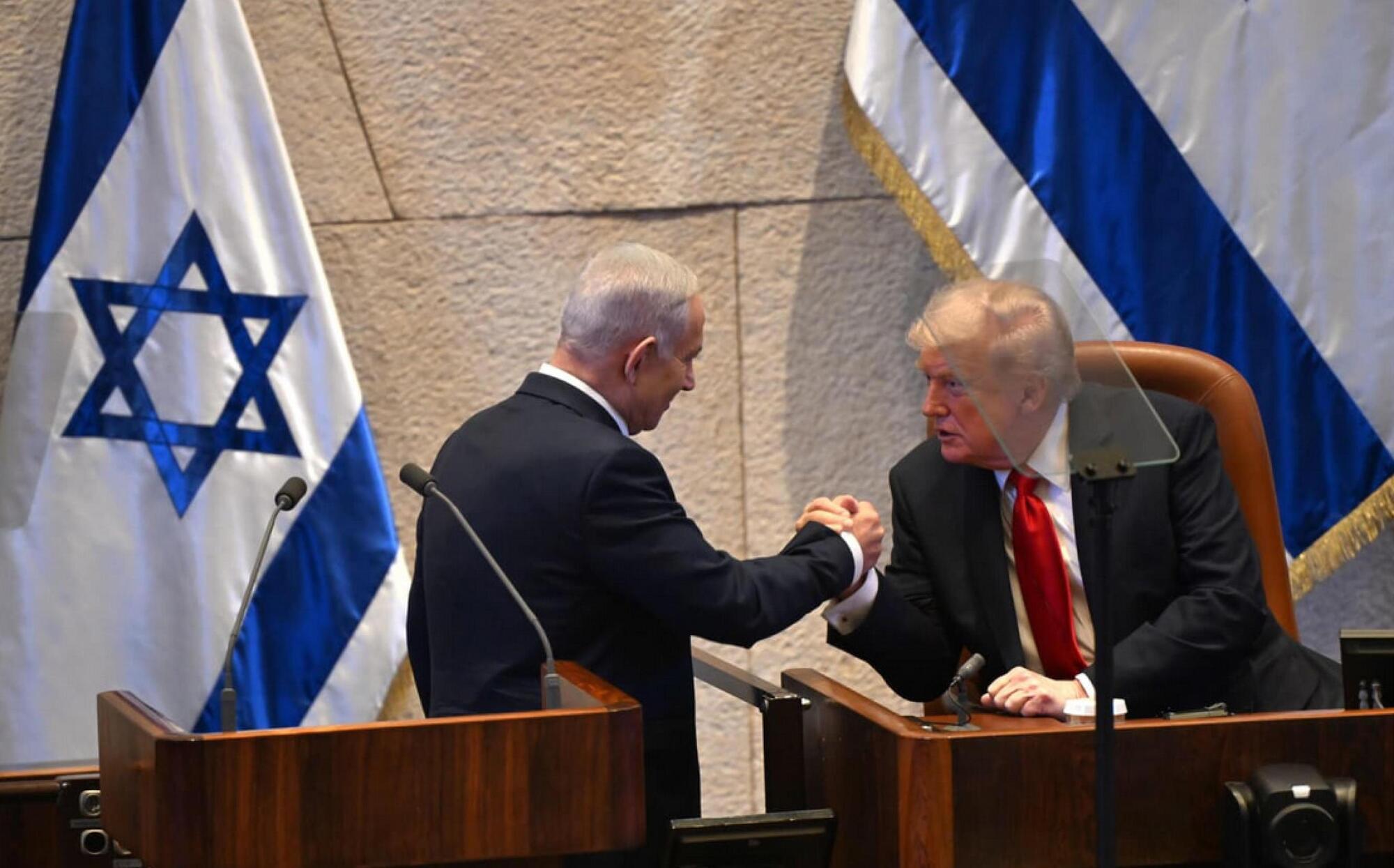 Benjamin Netanyahu e Donald Trump