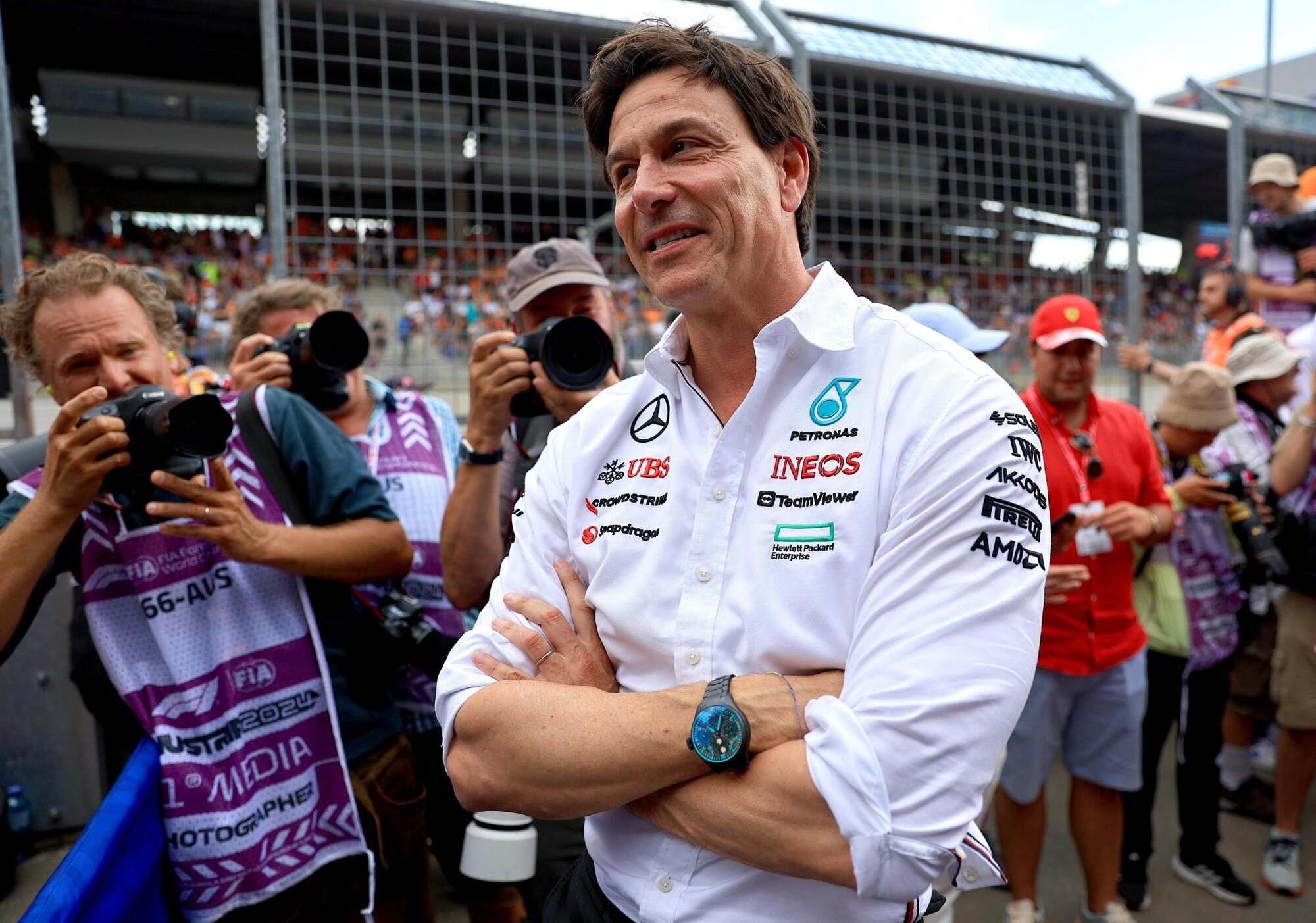 Toto Wolff Mercedes F1