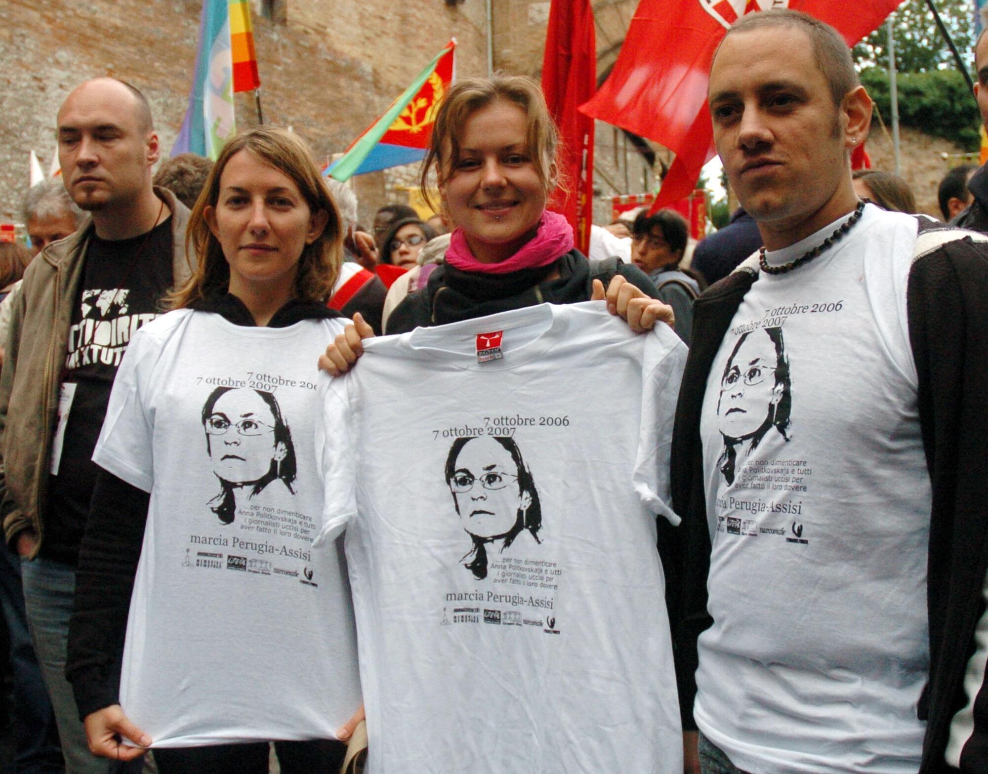 Una marcia per Anna Politkovskaja