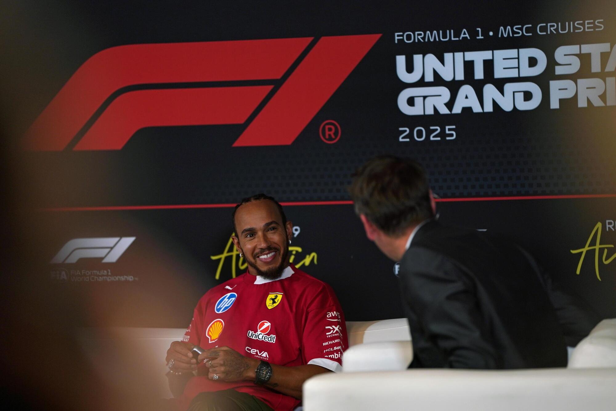 Lewis Hamilton Ferrari Austin