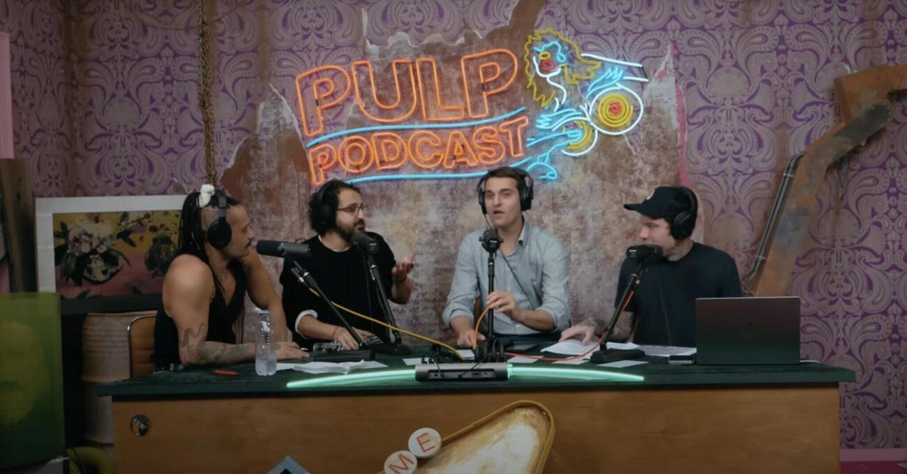 A Pulp Podcast Karem from Haifa sulla libert&agrave; di parola &egrave; sembrato pi&ugrave; un fascista di Hamas che un pro-Pal. E Fedez invece Voltaire