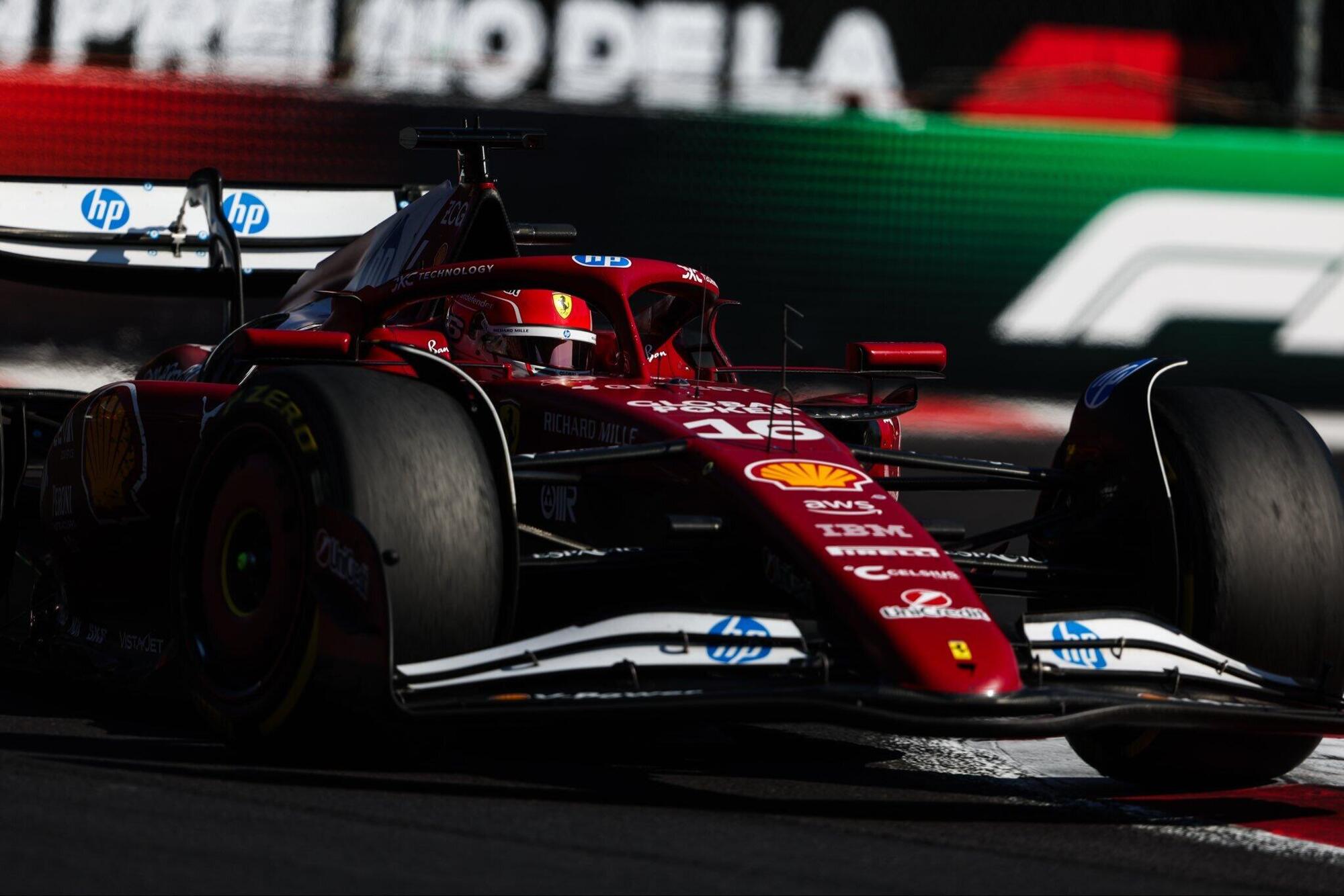Charles Leclerc Ferrari Messico