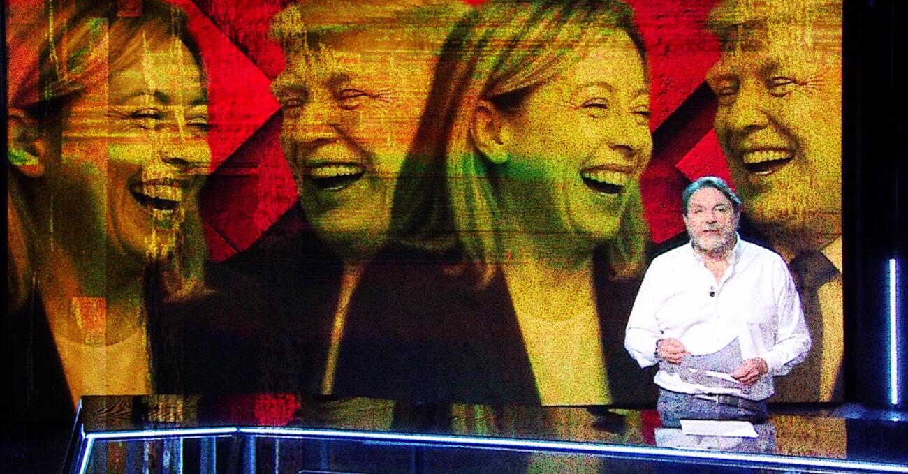 Report parla di cospirazione ma poi guardi la puntata e sono solo normali rapporti: lo strano servizio di Ranucci su Trump, Meloni e le fondazioni di destra