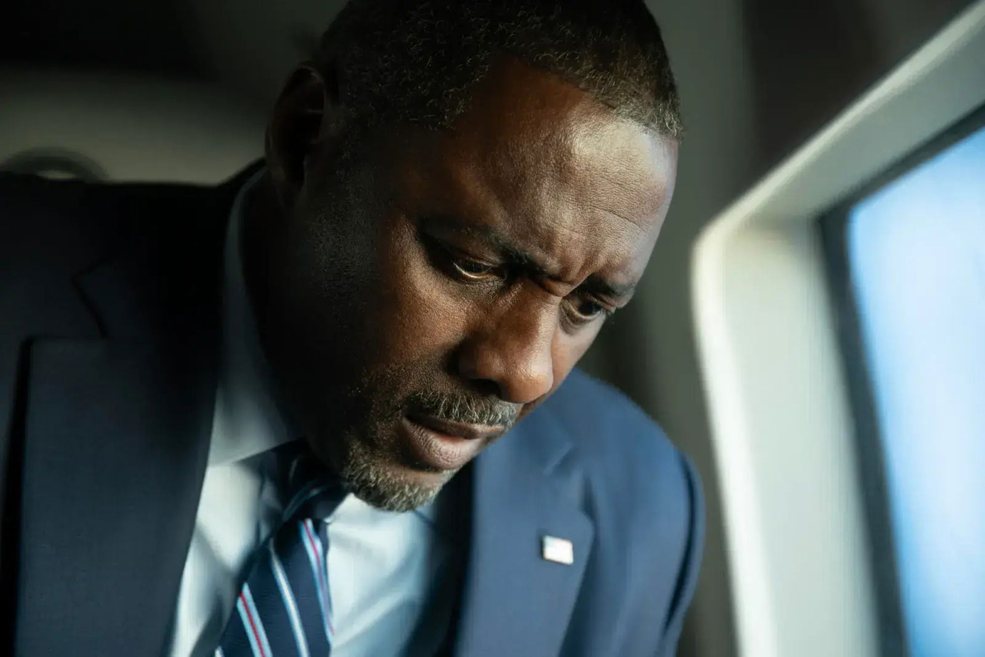Idris Elba in &quot;A House of Dynamite&quot; (Netflix)
