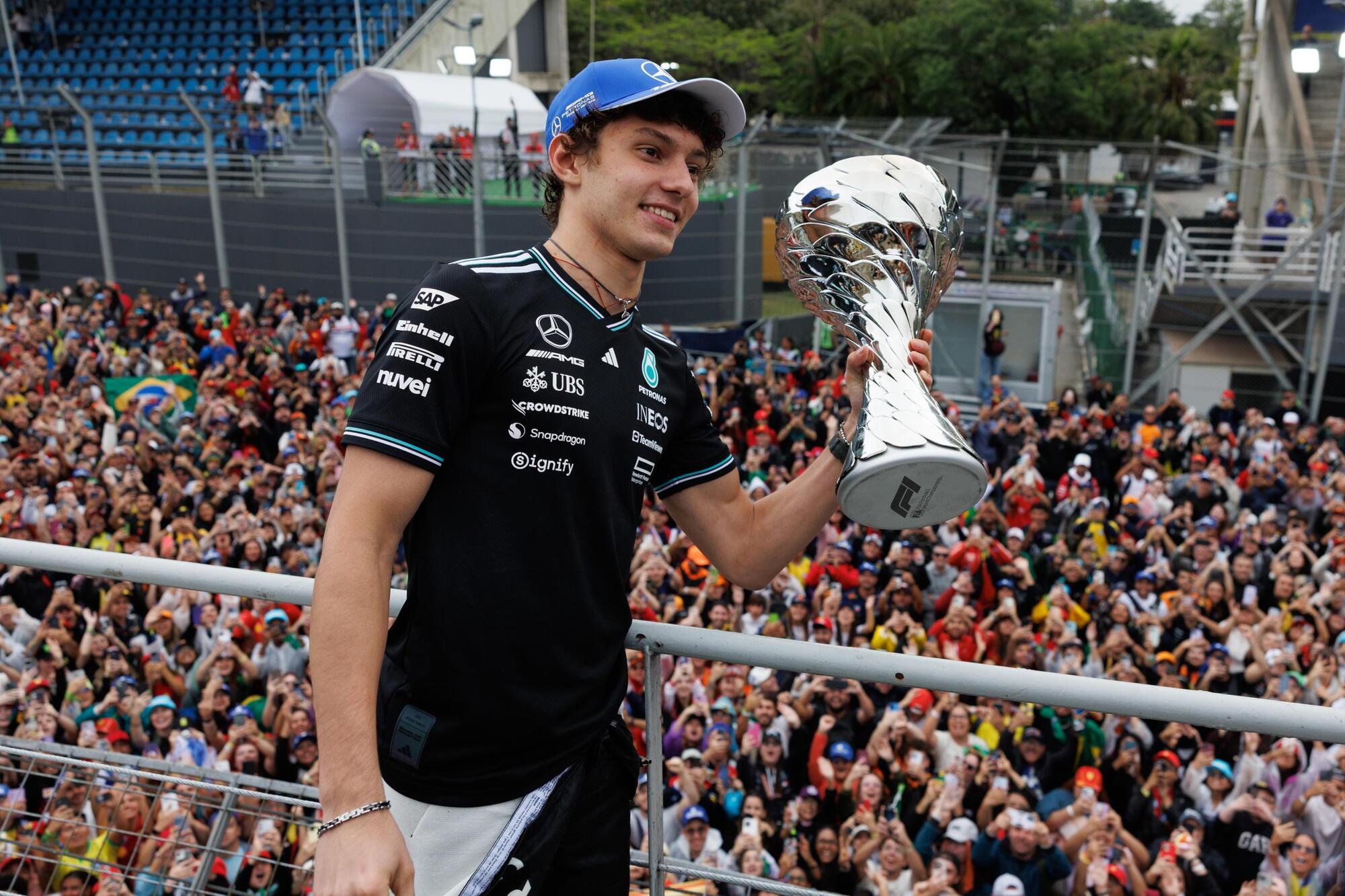 Kimi Antonelli podio secondo Interlagos