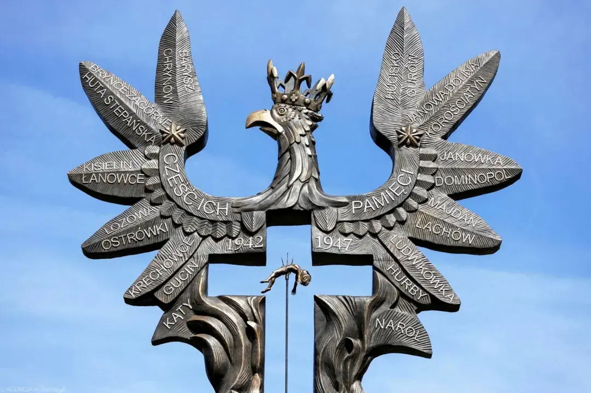 Il &quot;Memoriale alle vittime del genocidio nelle terre di confine&quot; a Domostawa inaugurato nel 2024