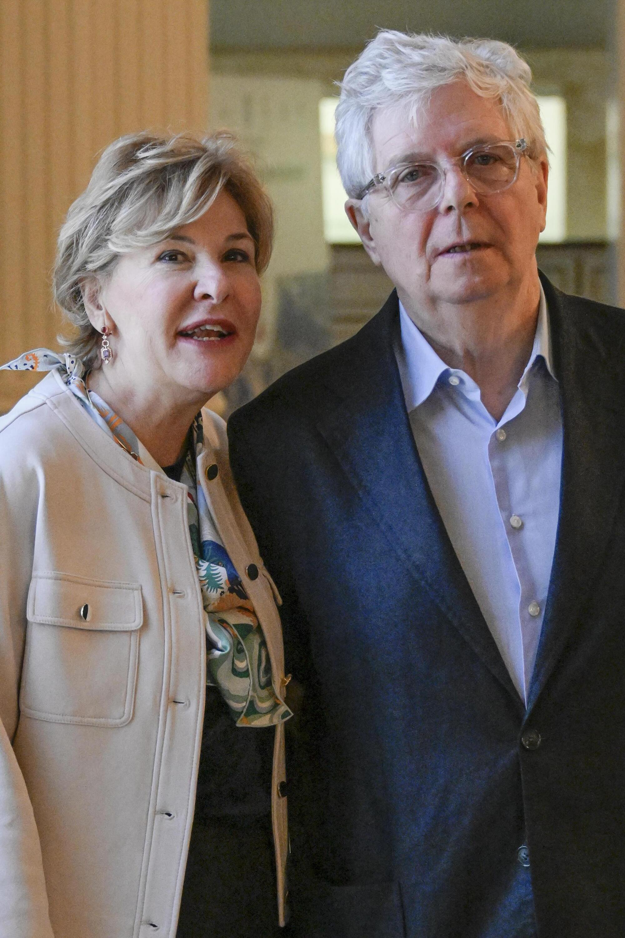 Emmanuela Spedaliere e Stephane Lissner