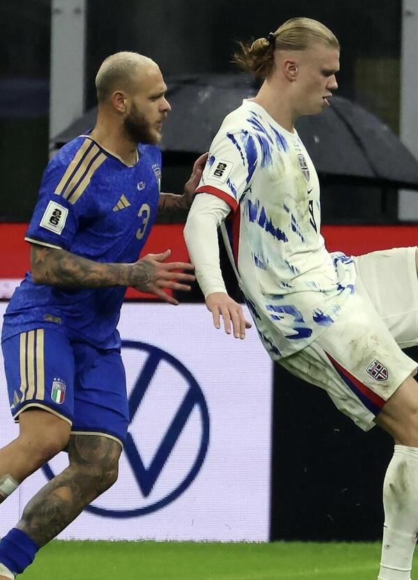 Haaland che percula Mancini rende bene l&#039;idea della mediocrit&agrave; del calcio italiano