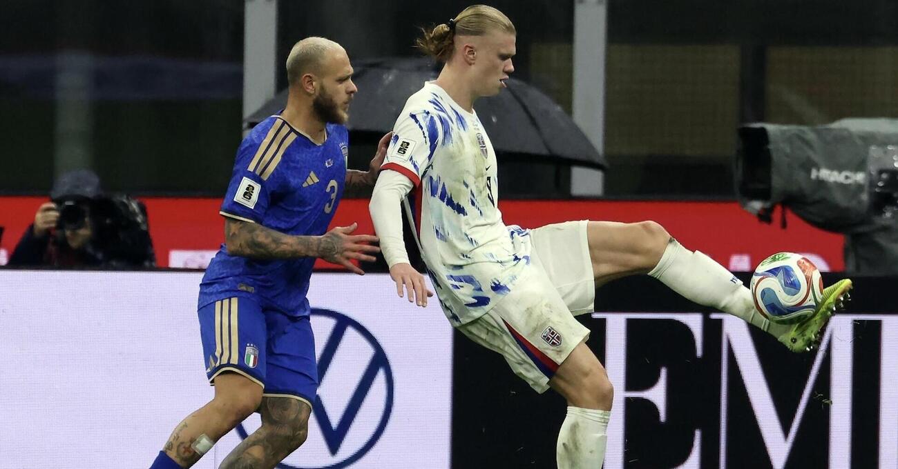 Haaland che percula Mancini rende bene l&#039;idea della mediocrit&agrave; del calcio italiano