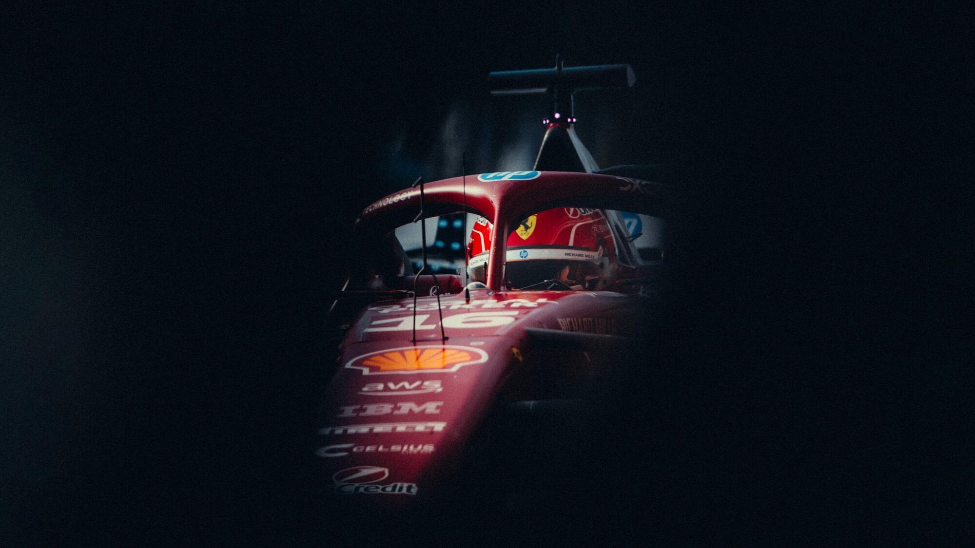 Charles Leclerc Ferrari Interlagos