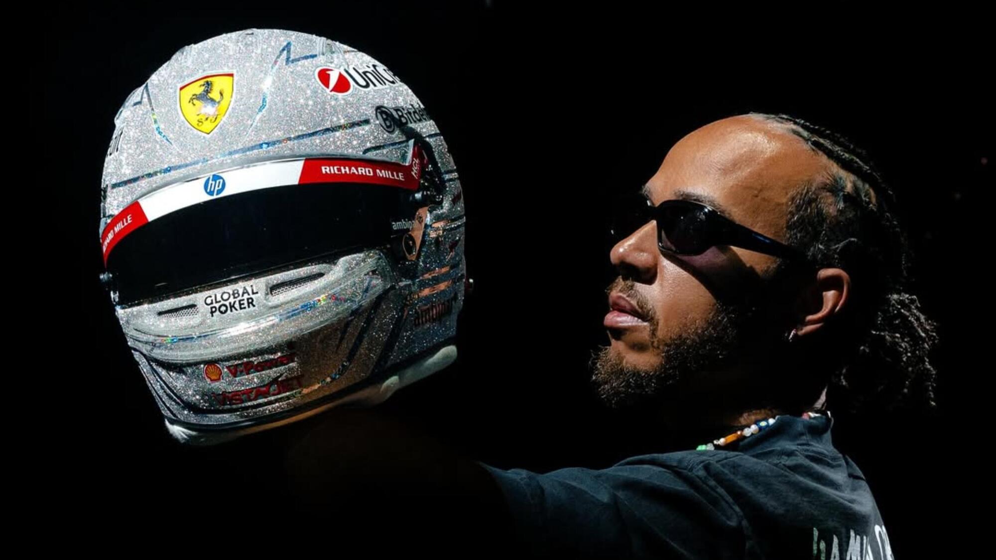 Lewis Hamilton Casco Las Vegas