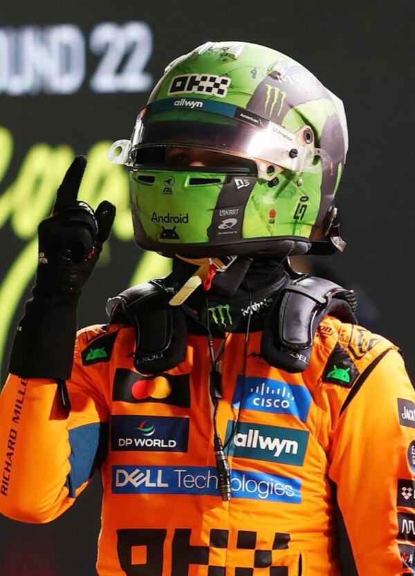 La pioggia, i traversi, le sorprese: a Las Vegas Norris fa una magia, batte Max e prenota il Mondiale. Incubo Hamilton, ultimo 