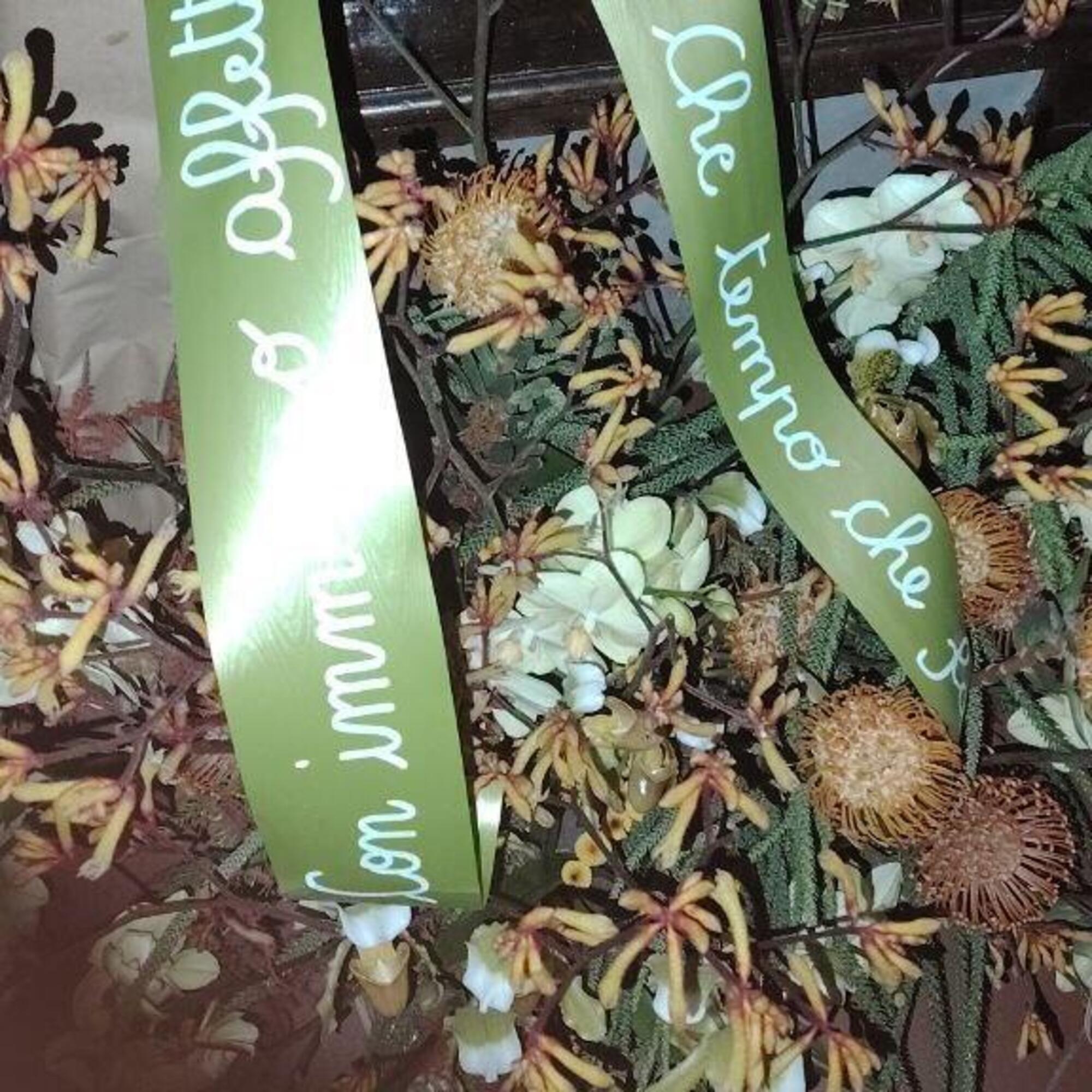 I fiori da parte della redazione di Che Tempo Che Fa