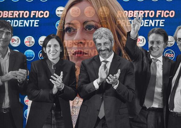 Ma perch&eacute; Giorgia Meloni ha lasciato la Campania al centrosinistra e Fico? Mentre Elly Schlein esulta senza motivo, noi guardiamo dentro al Teatro San Carlo e prevediamo le elezioni del 2030