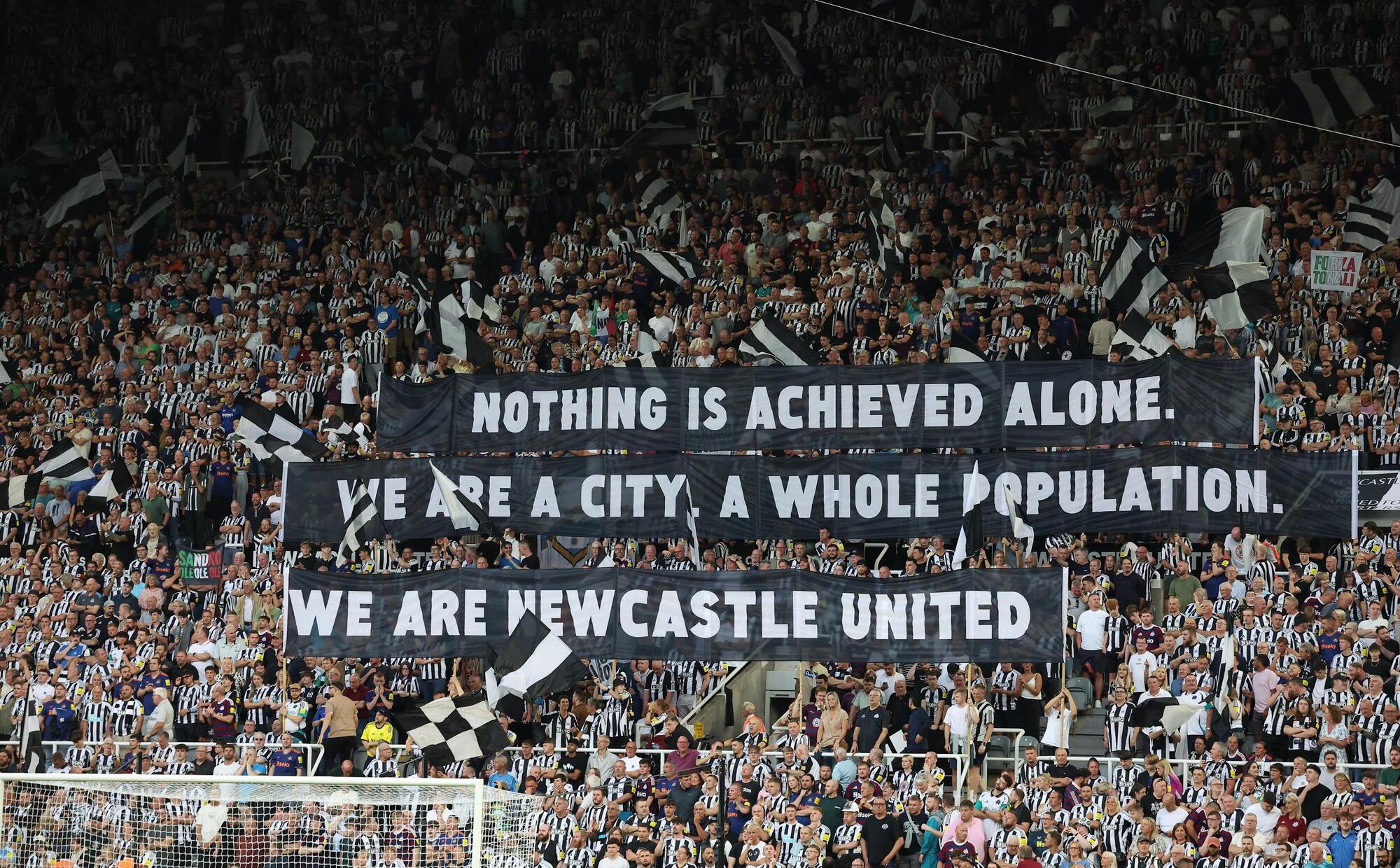 I tifosi del Newcastle