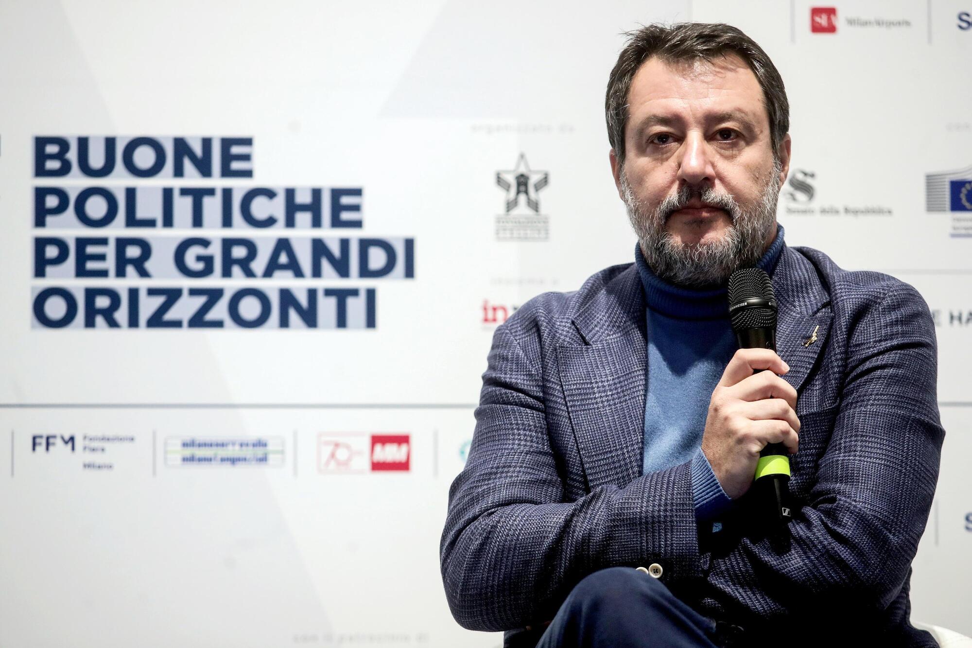 Matteo Salvini Ansa