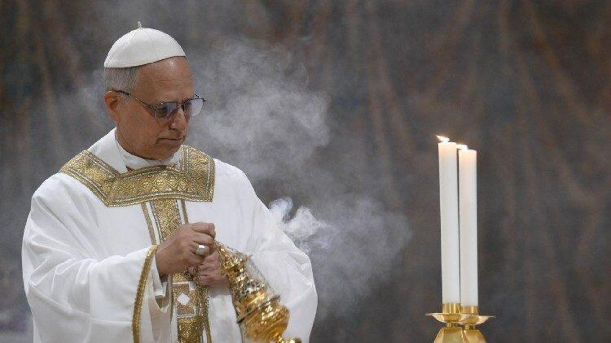 La prima messa di Papa Leone XIV