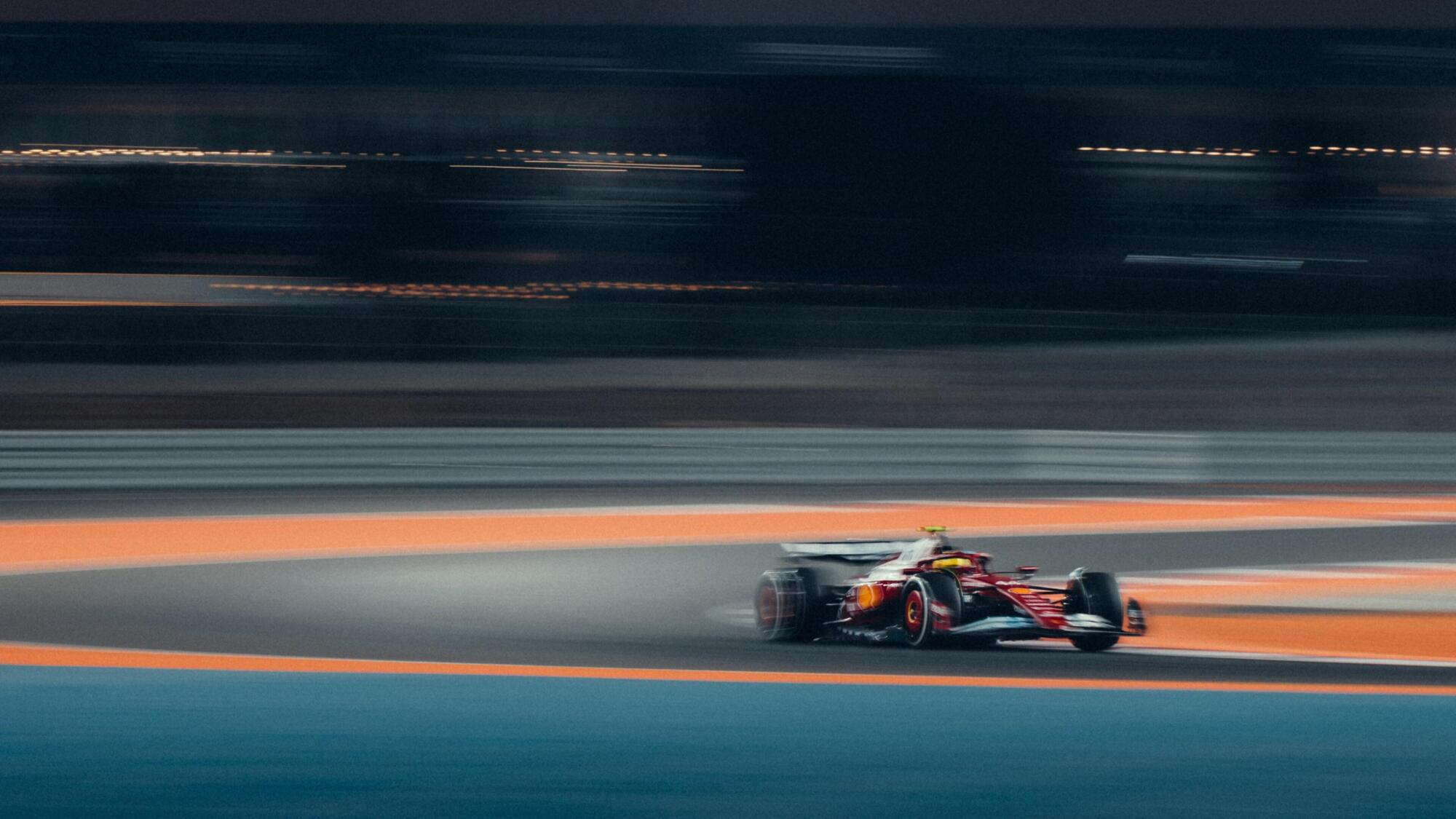Lewis Hamilton Ferrari Qatar
