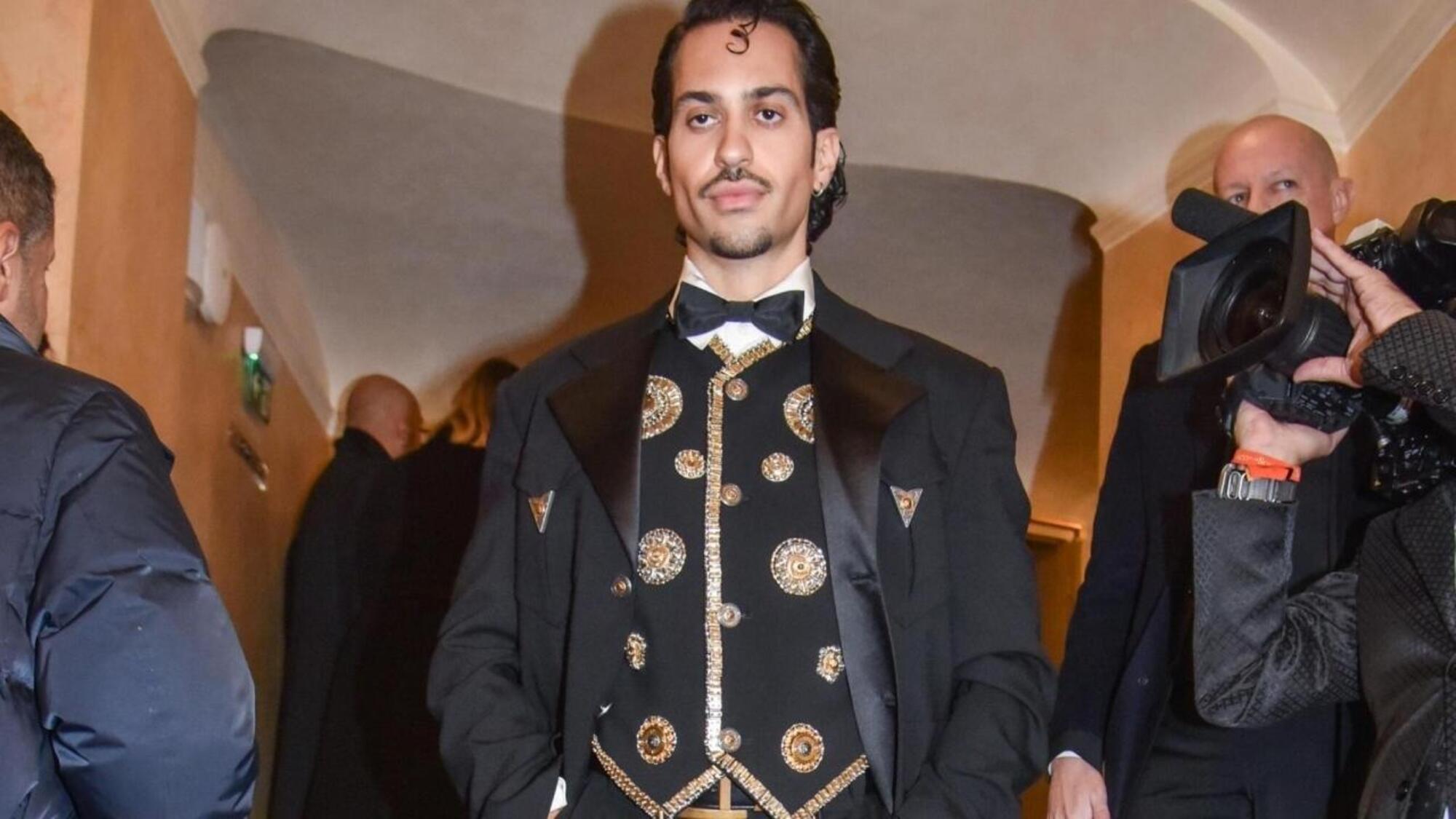 Mahmood alla Prima della Scala