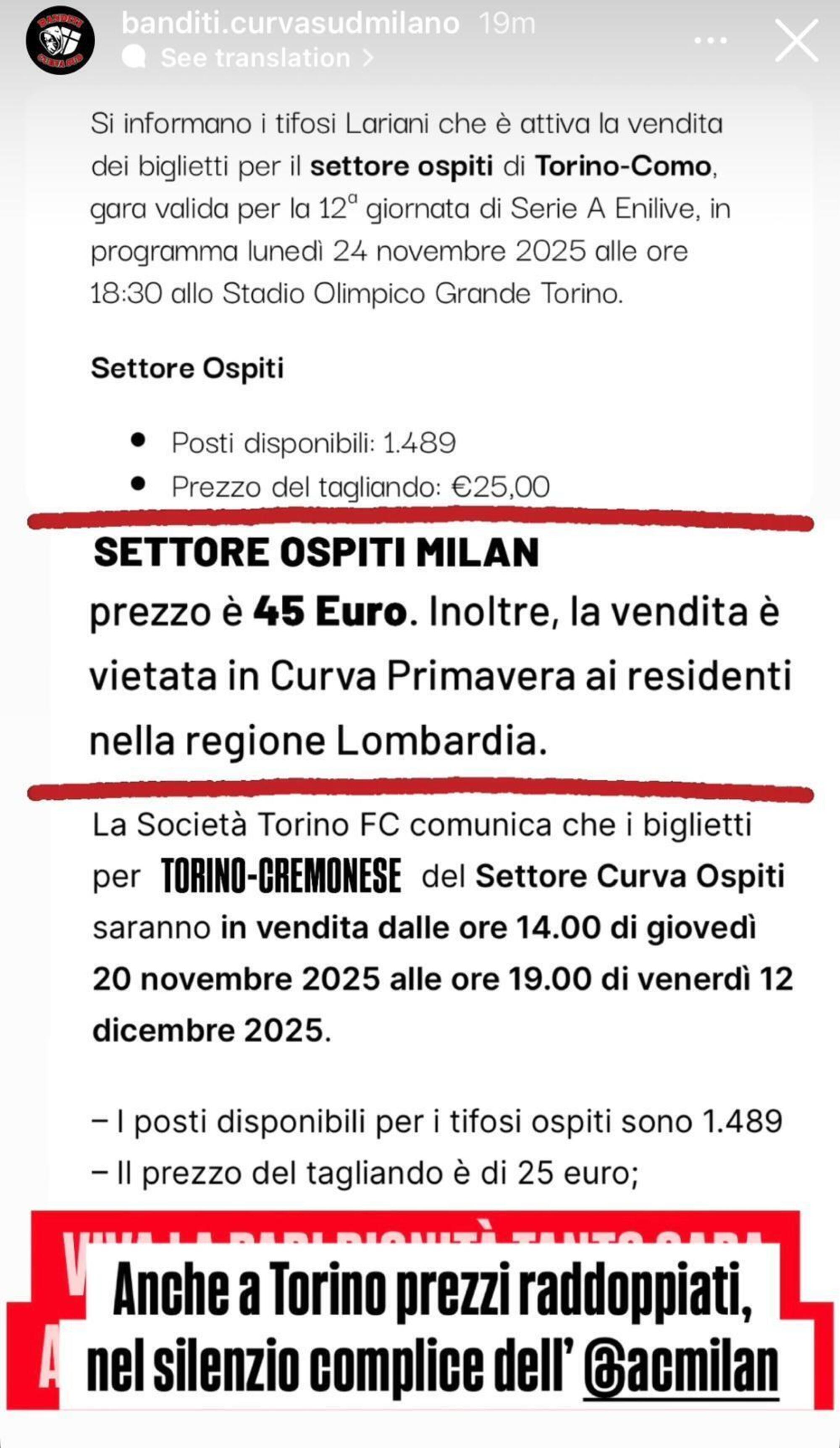 La denuncia social dei Banditi della Sud