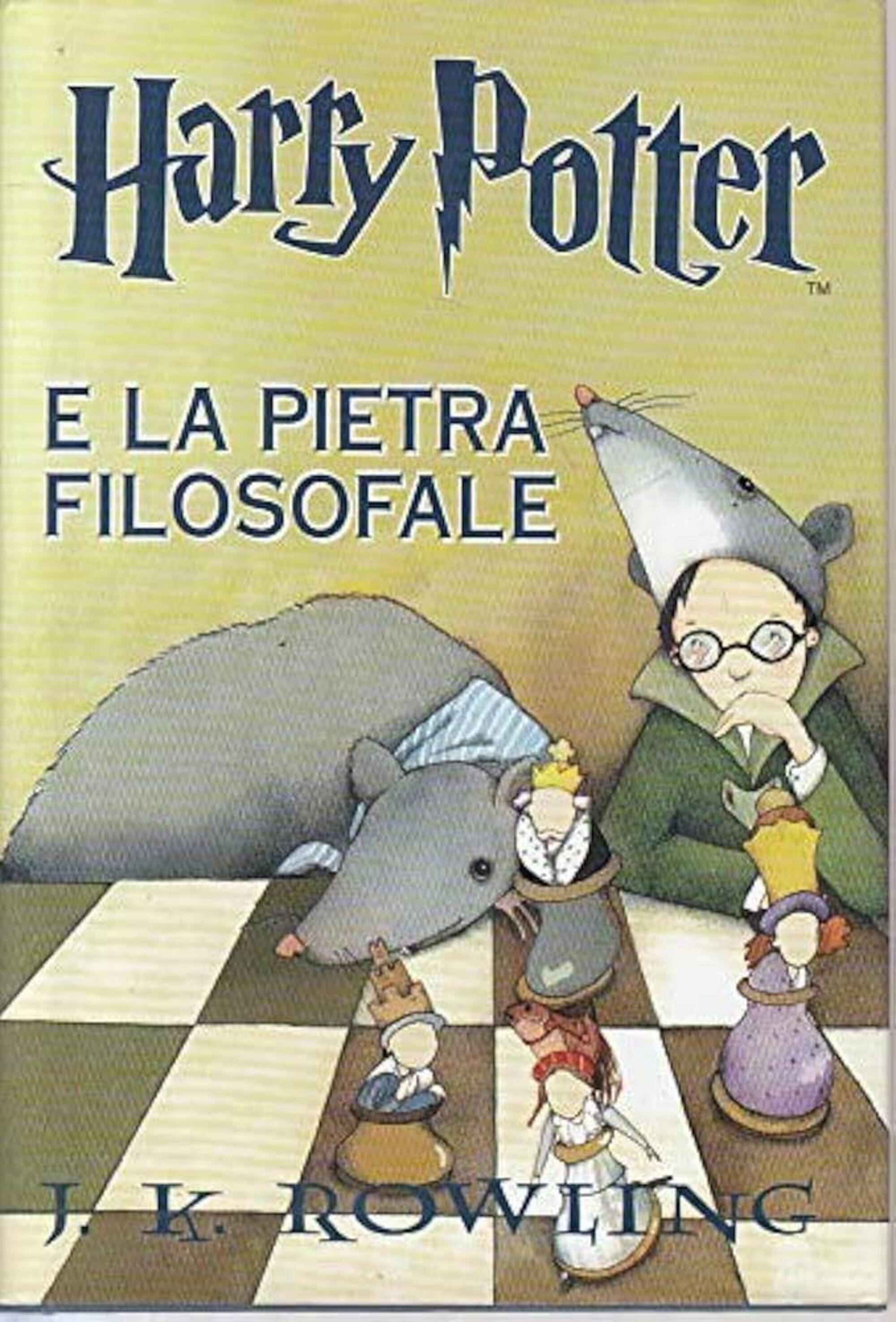 La prima edizione italiana di &quot;Harry Potter e la pietra filosofale&quot;