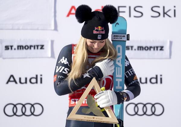 Lindsey Vonn prima, tutte le altre dietro. La leggenda vince la discesa di St. Moritz: &egrave; la pi&ugrave; anziana di sempre in Coppa del Mondo. Una storia americana, dall&rsquo;infortunio al &ldquo;comeback&rdquo;