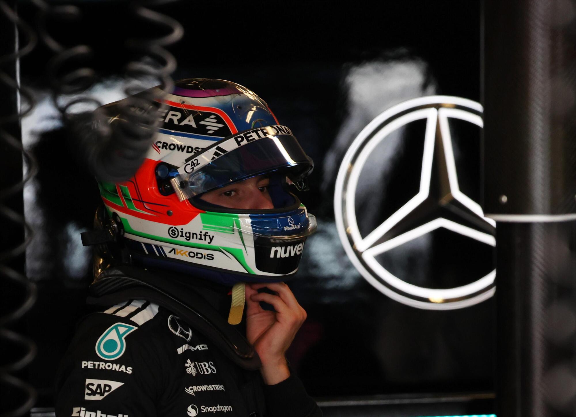 Kimi Antonelli Mercedes F1 Abu Dhabi