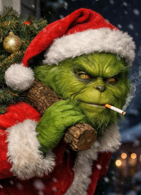 Ma godetevi il Natale, grinch del caz*o!