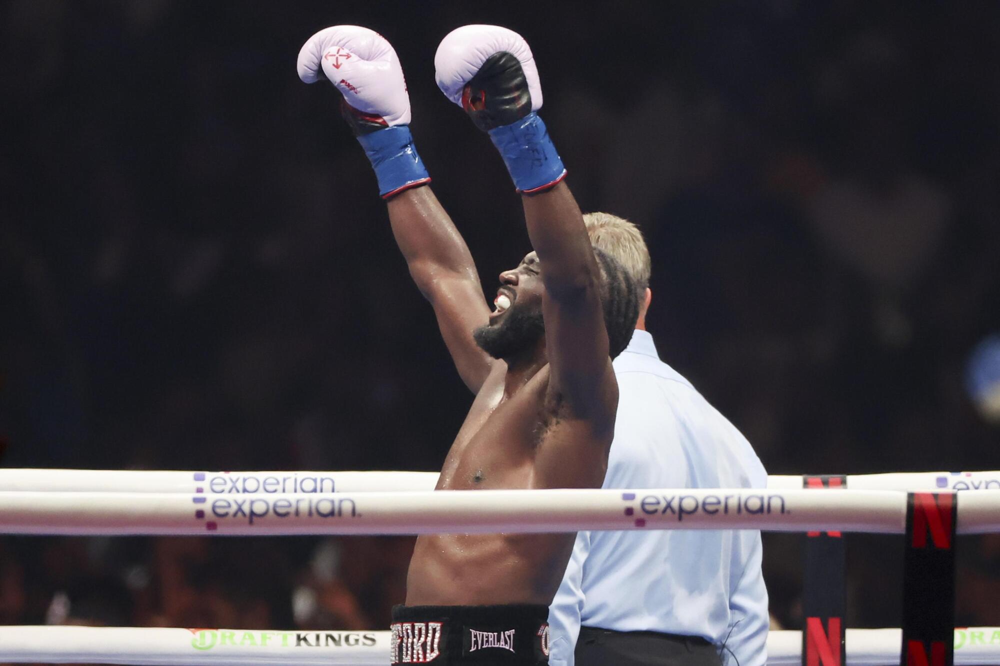  Terence Crawford dopo la vittoria su Canelo Alvarez