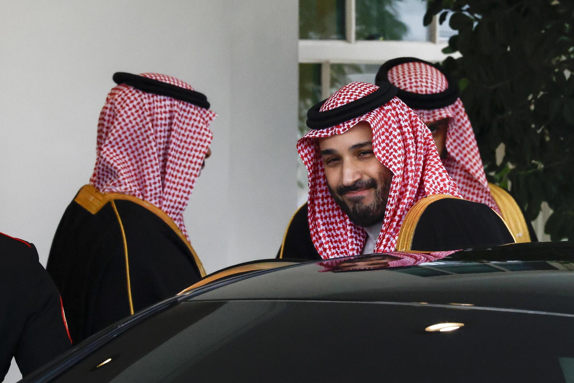  Il principe saudita alla Casa Bianca