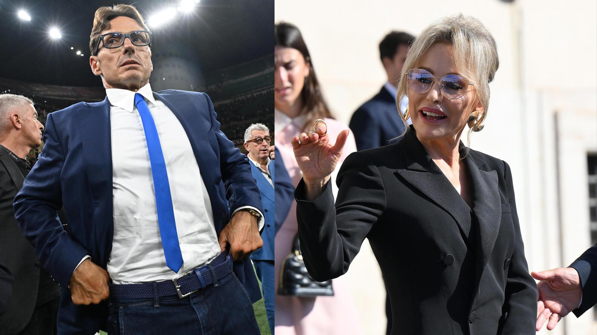 Pier Silvio e Marina Berlusconi