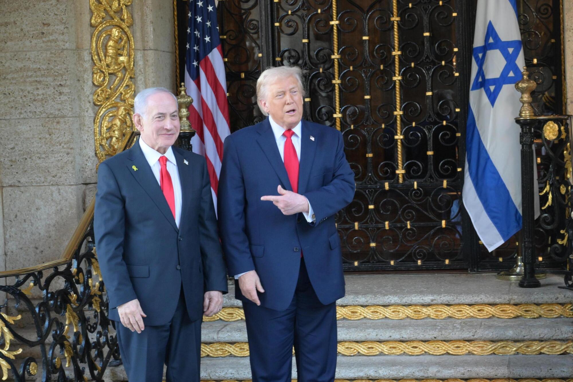 Trump e Netanyahu Ansa