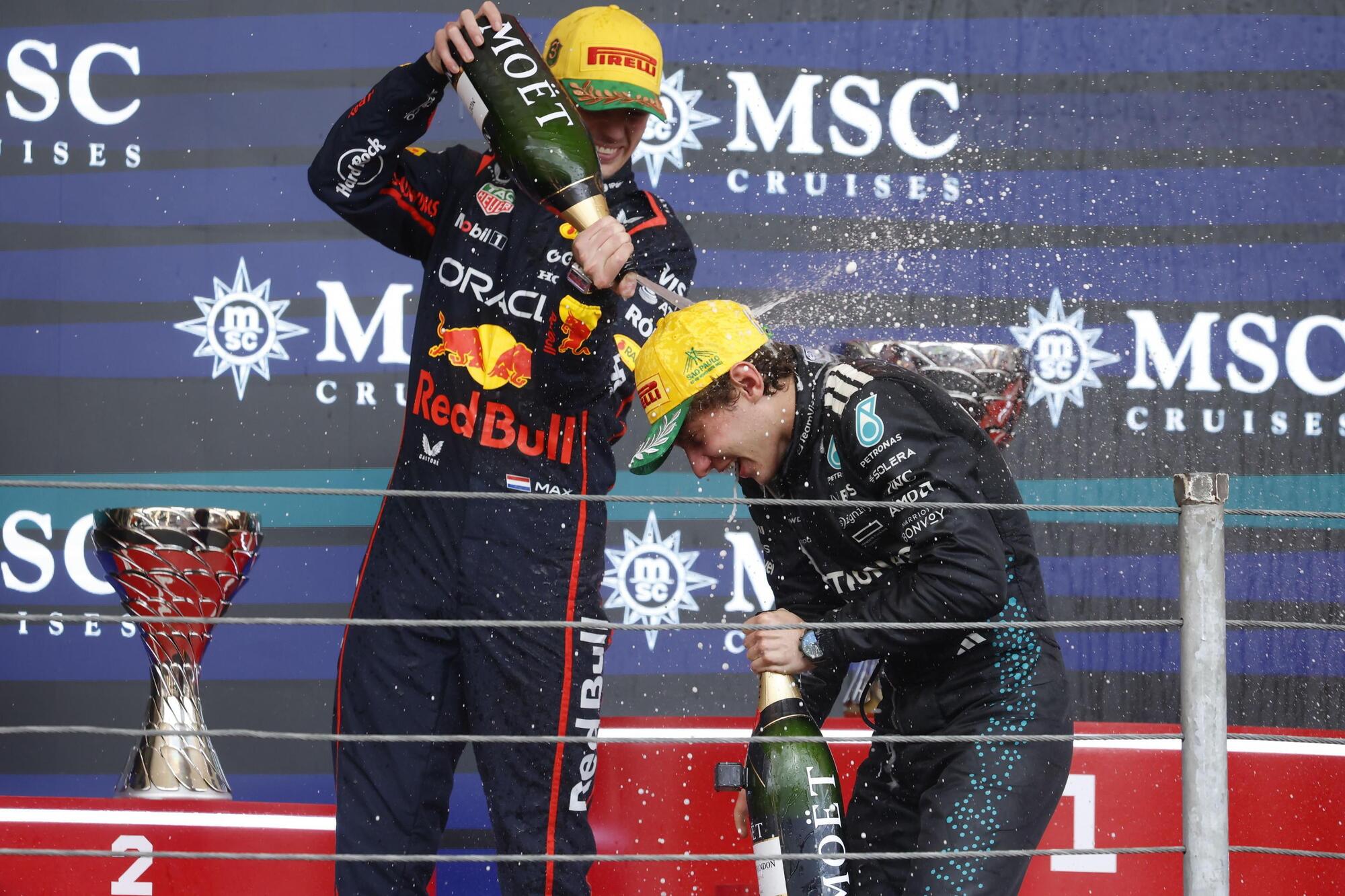 Max Verstappen Kimi Antonelli F1