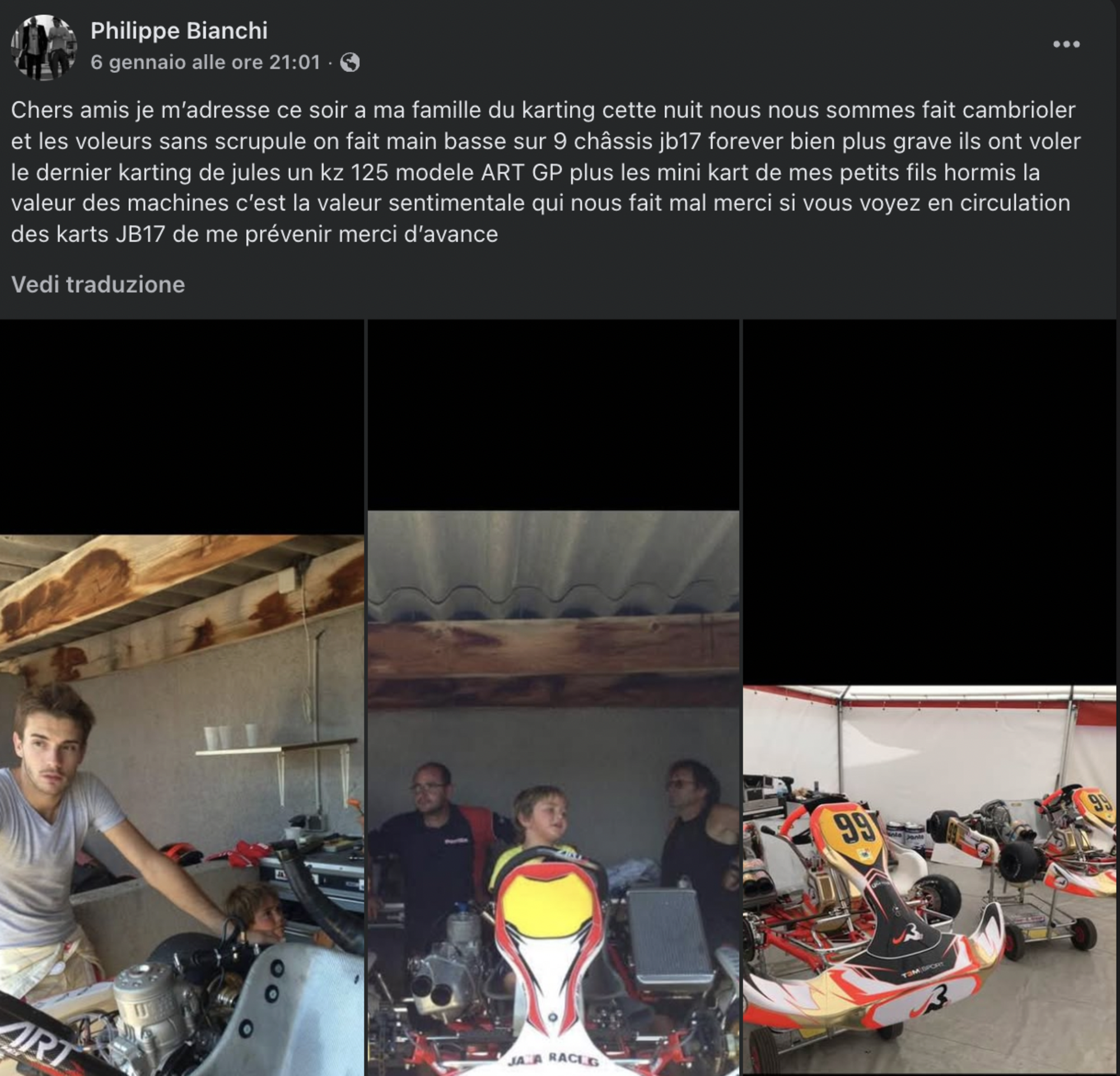 Philippe Bianchi Jules Bianchi