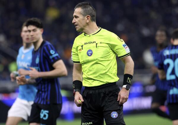 L&rsquo;mvp di Inter-Napoli? L&rsquo;arbitro Doveri. Il big match di San Siro dimostra che &egrave; lui il migliore in Serie A. E ogni partita dovrebbe essere diretta cos&igrave;