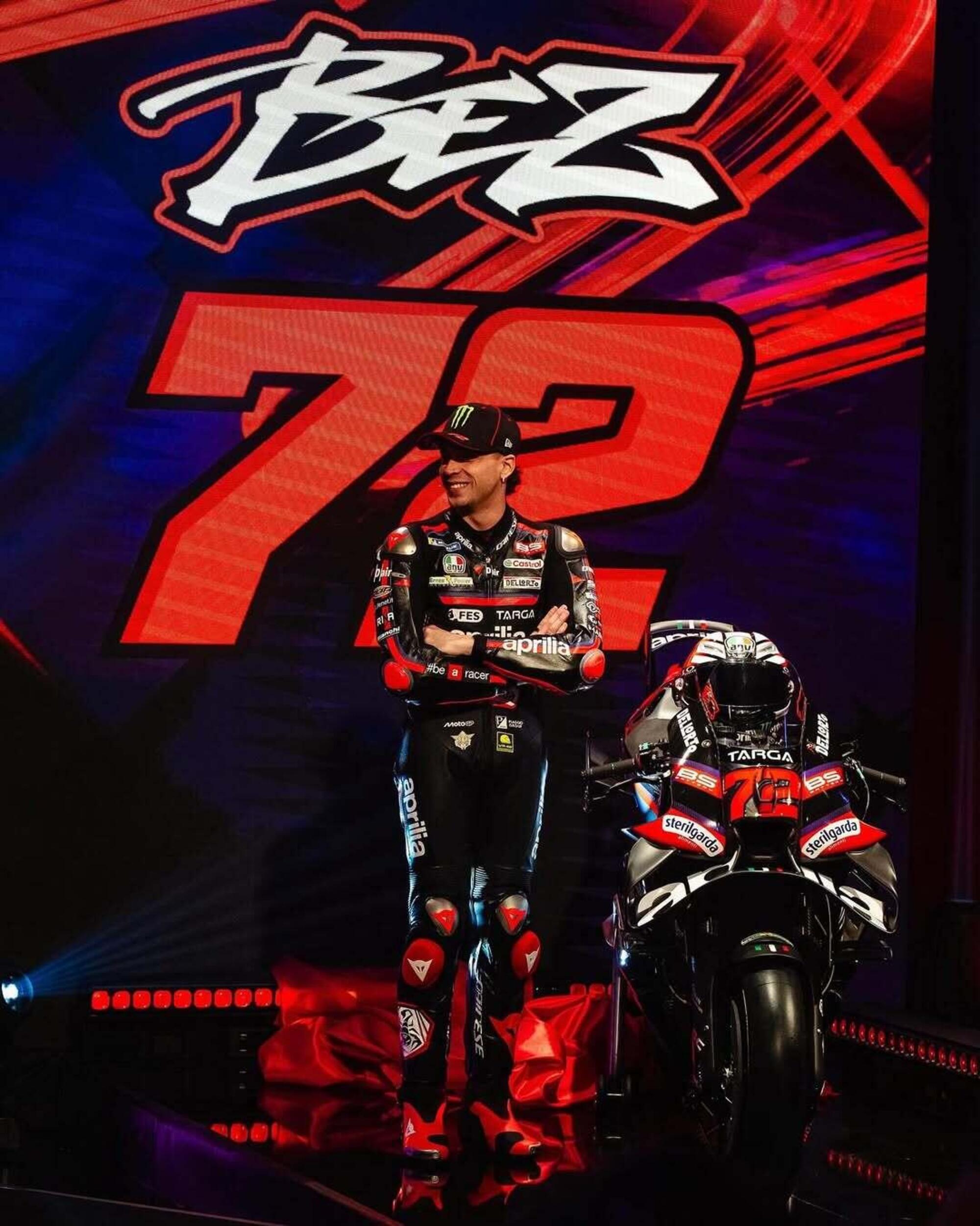 Marco Bezzecchi, presentazione Aprilia Racing 2026.