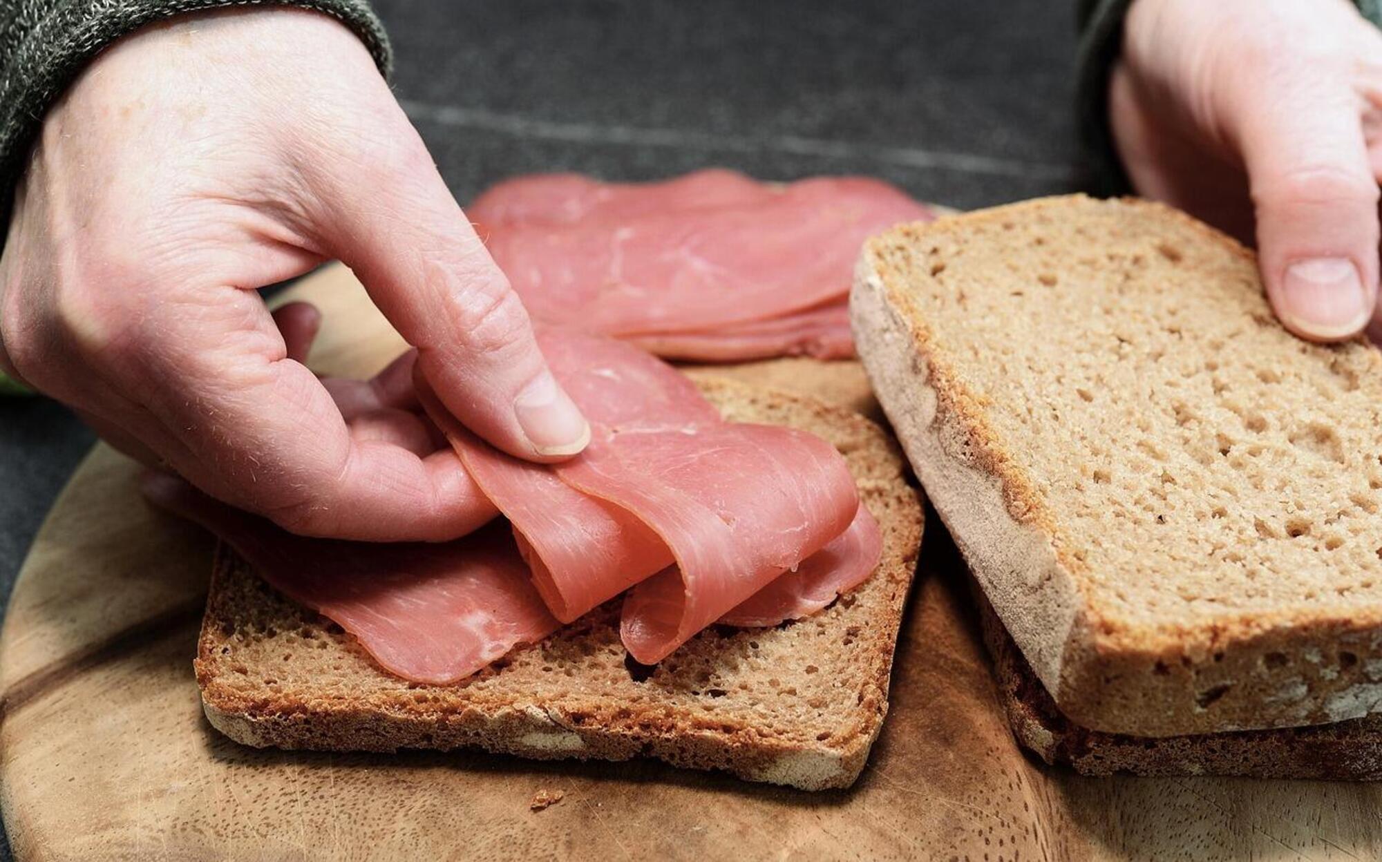 prosciutto cotto toast