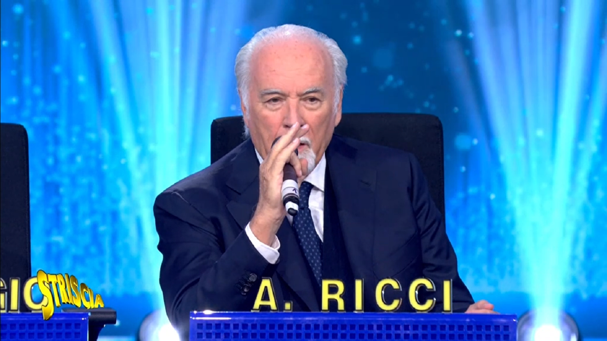 Antonio Ricci in conferenza stampa