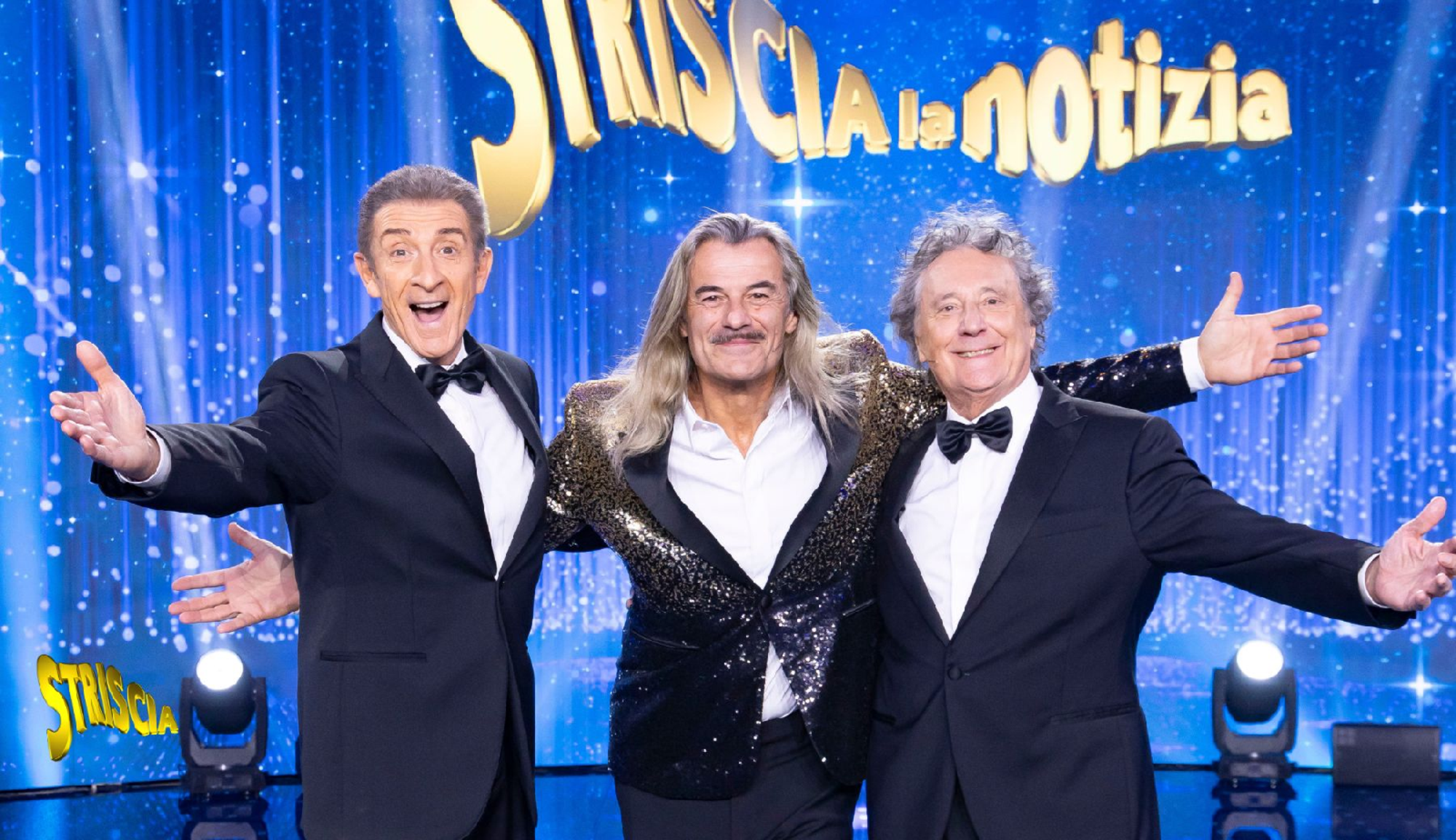 Ezio Greggio Enzo Iacchetti e Demo Morselli