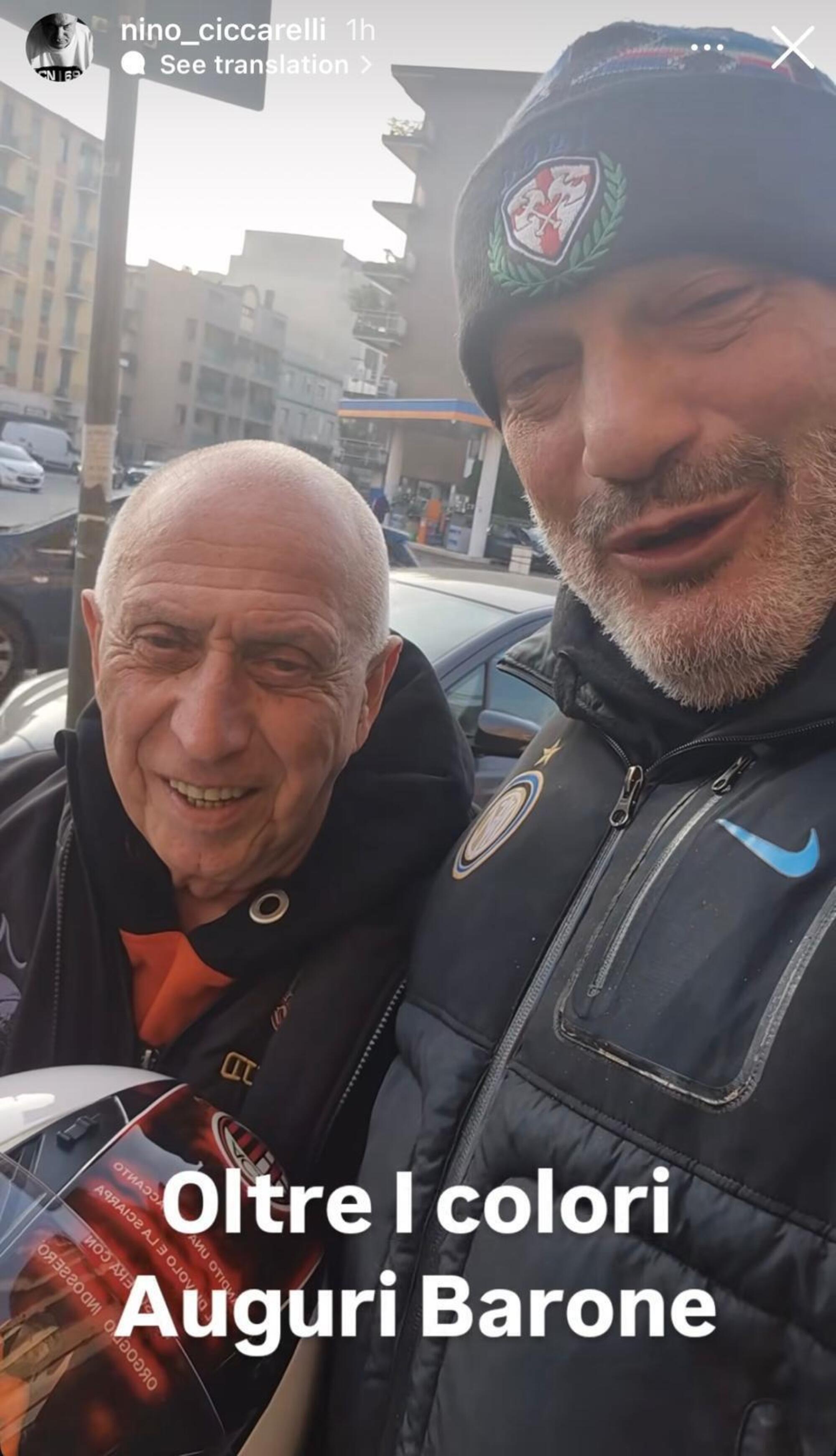 Giancarlo "il Barone" Capelli e Nino Ciccarelli