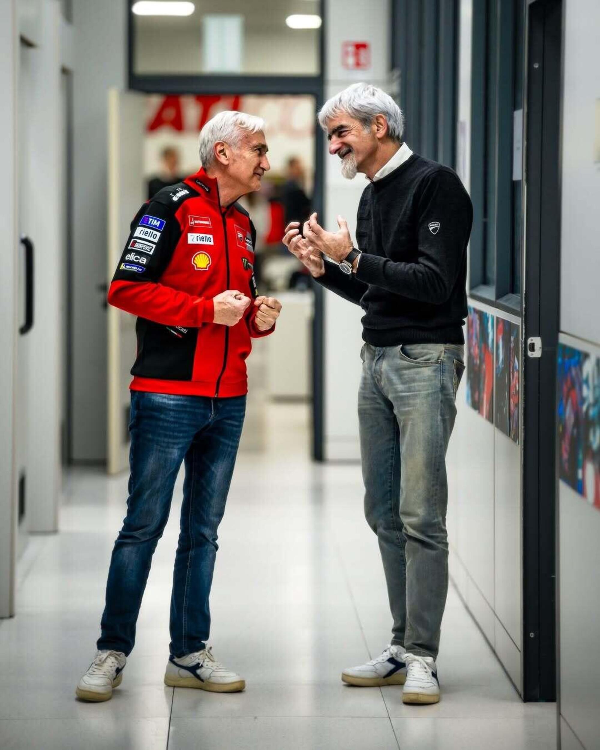 Davide Tardozzi e Gigi Dall'Igna