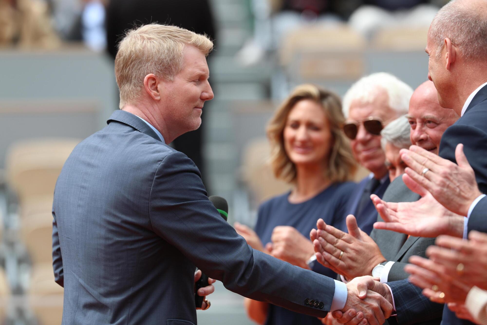 L'ex tennista e numero uno al mondo Jim Courier
