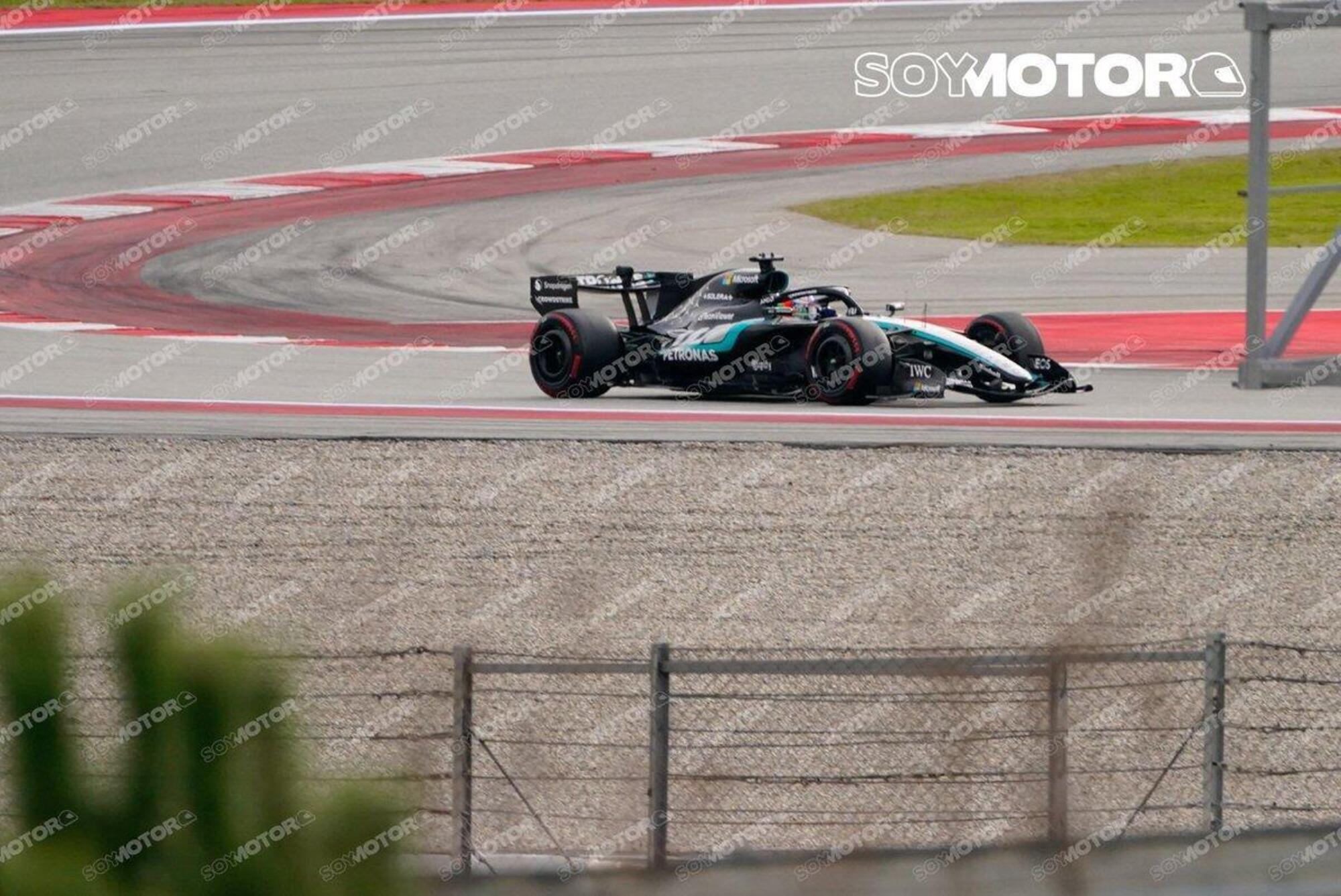 Kimi Antonelli Mercedes Test Barcellona