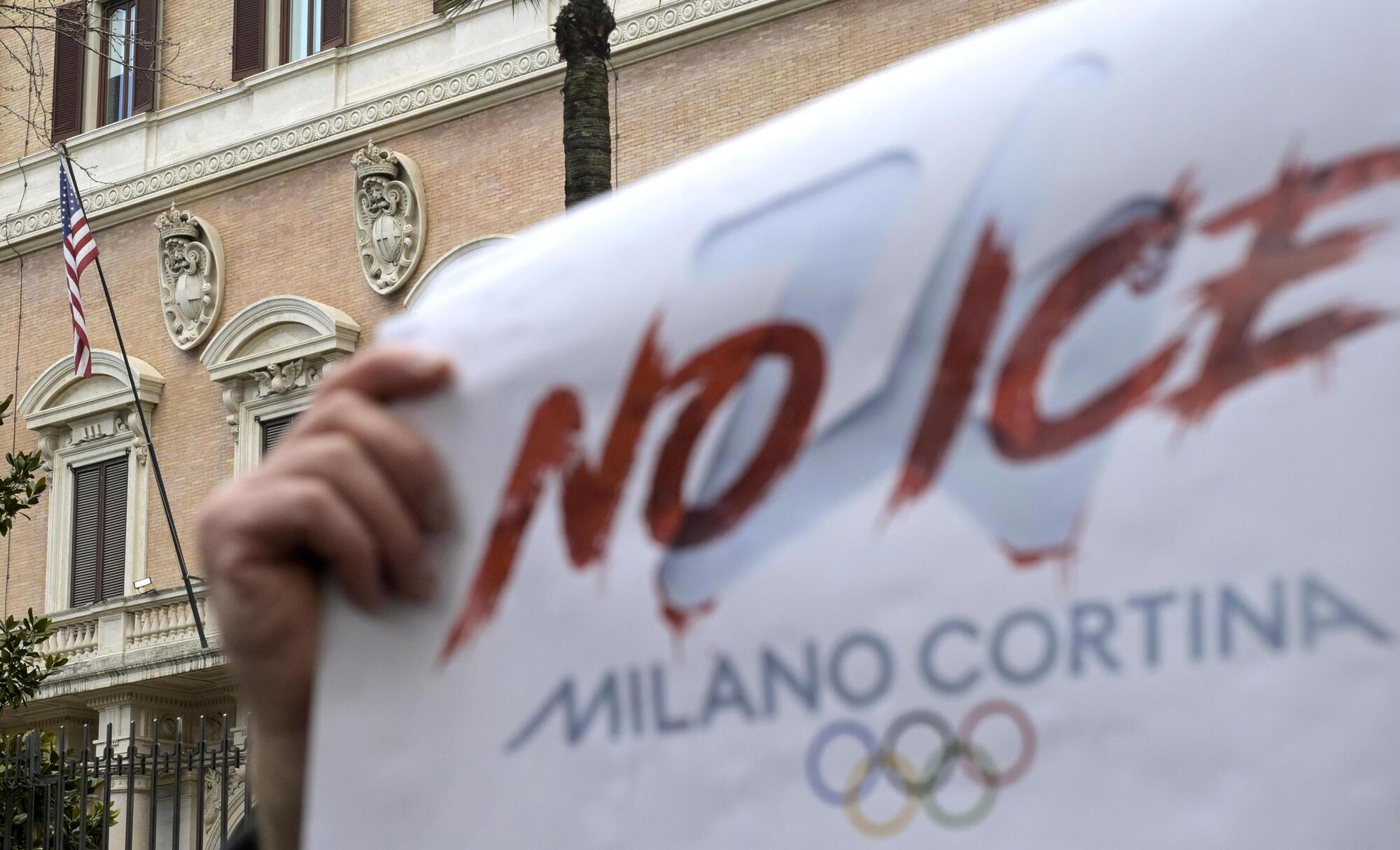 La protesta "No Ice" a Milano