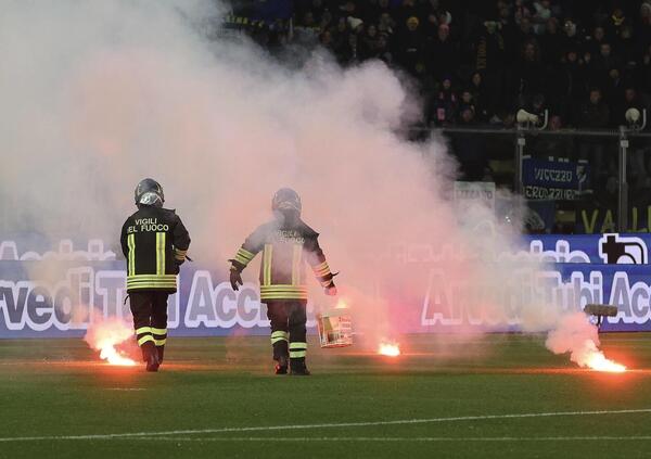 Identificato e arrestato il tifoso dell&rsquo;Inter che ha lanciato il petardo ad Audero: &egrave; un giovane ultras della curva Nord di diciannove anni, membro dei Viking di Ciccarelli