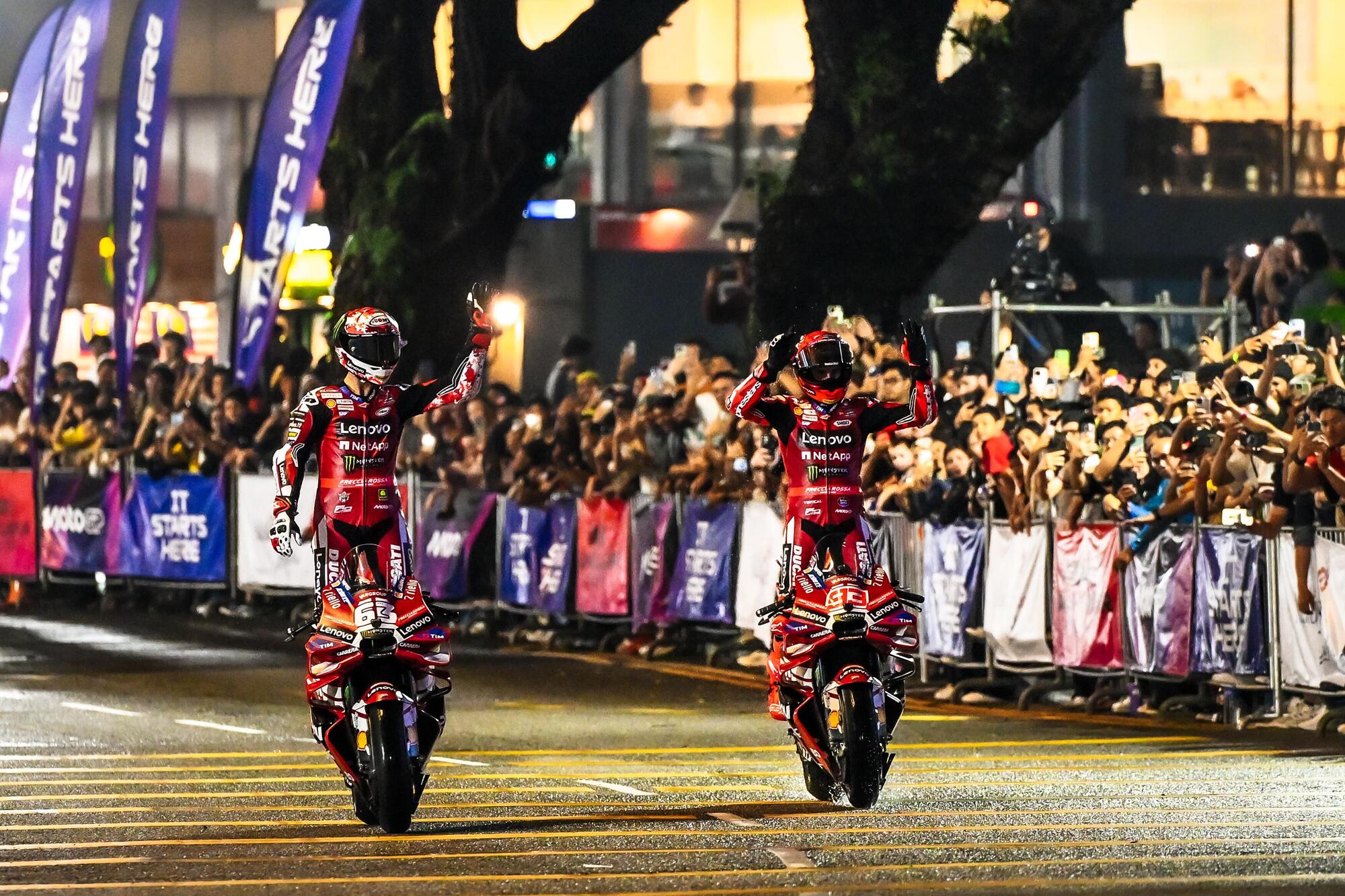  Marquez e Pecco Bagnaia Kuala Lumpur 2026