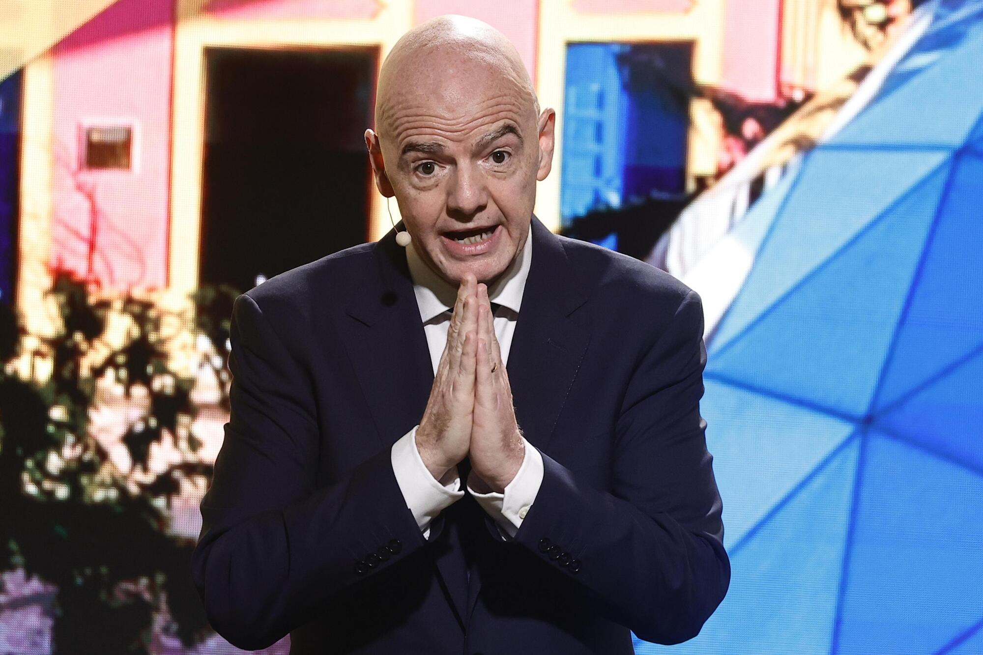 Gianni Infantino, presidente Fifa